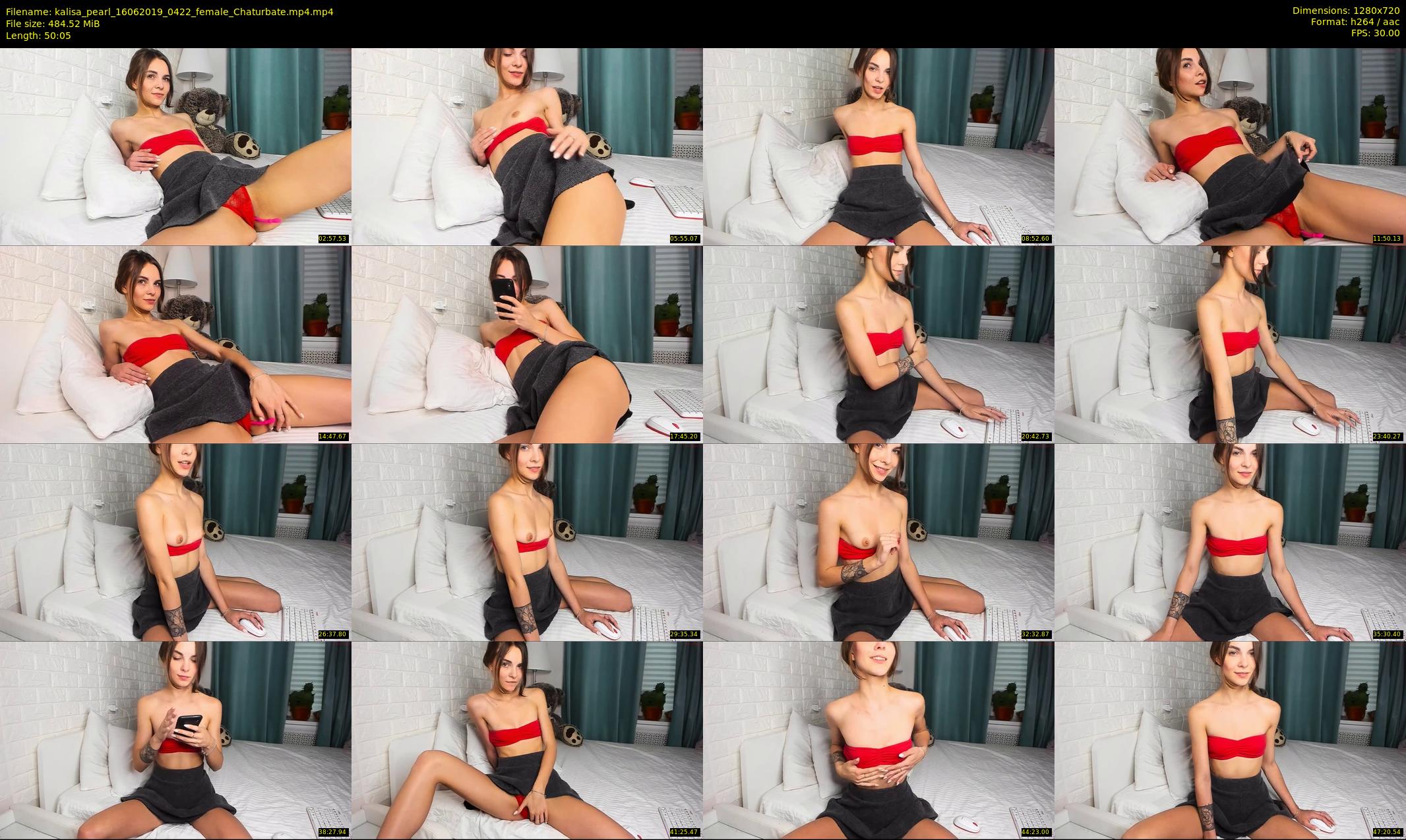 kalisa_pearl — 51 minute Chaturbate female cam show recording, 720p, Jun 16, 2019