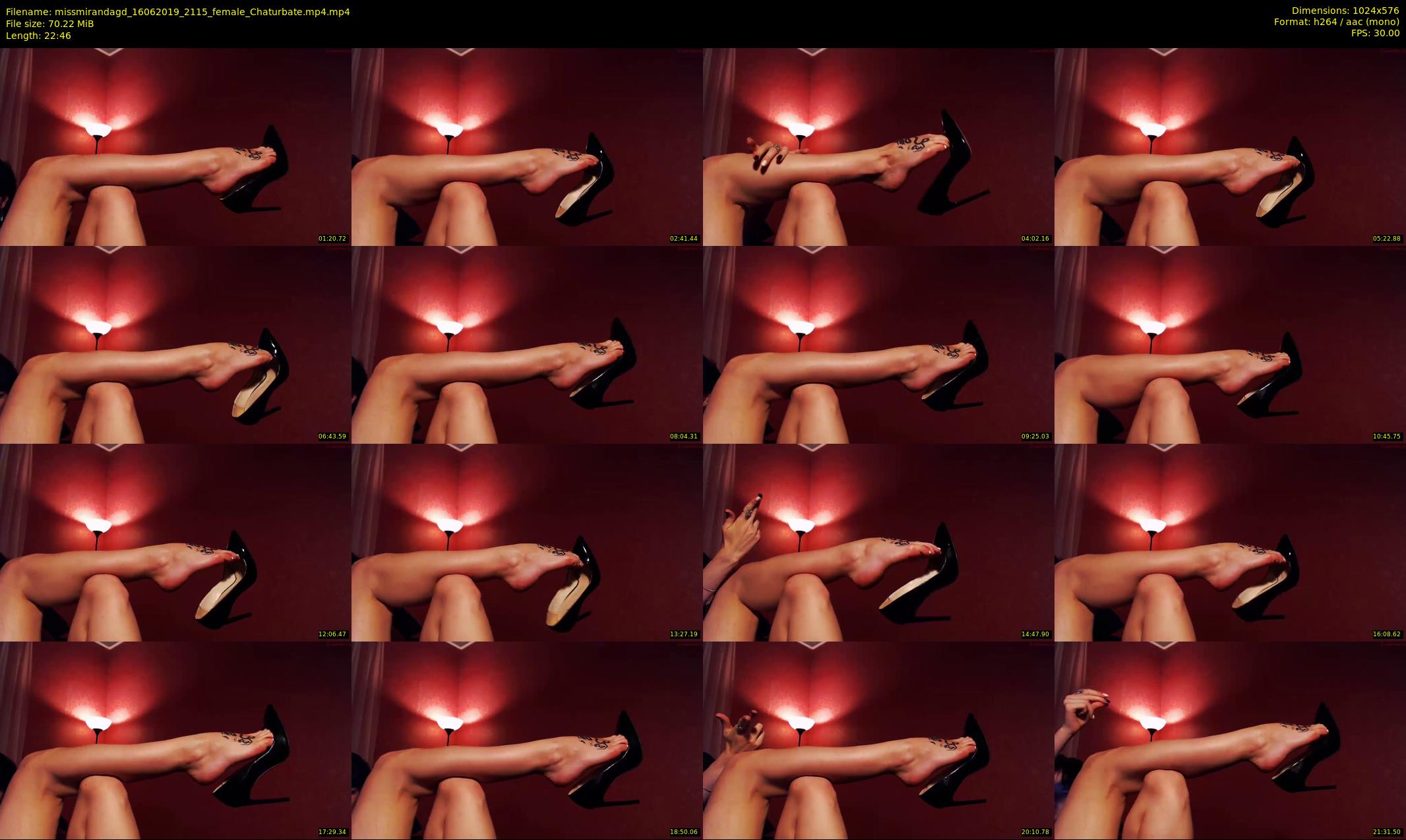 missmirandagd — 23 minute Chaturbate female cam show recording, 480p, Jun 16, 2019