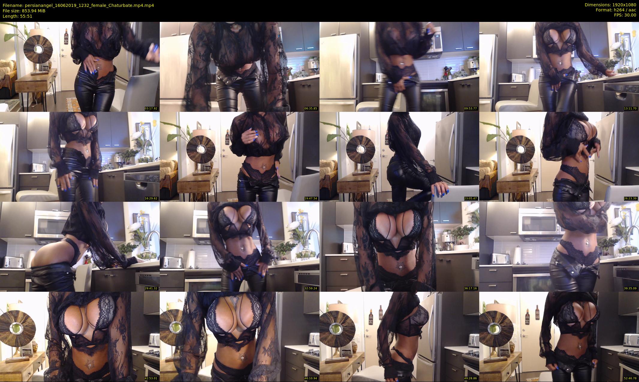 persianangel — 56 minute Chaturbate female cam show recording, 1080p, Jun 16, 2019