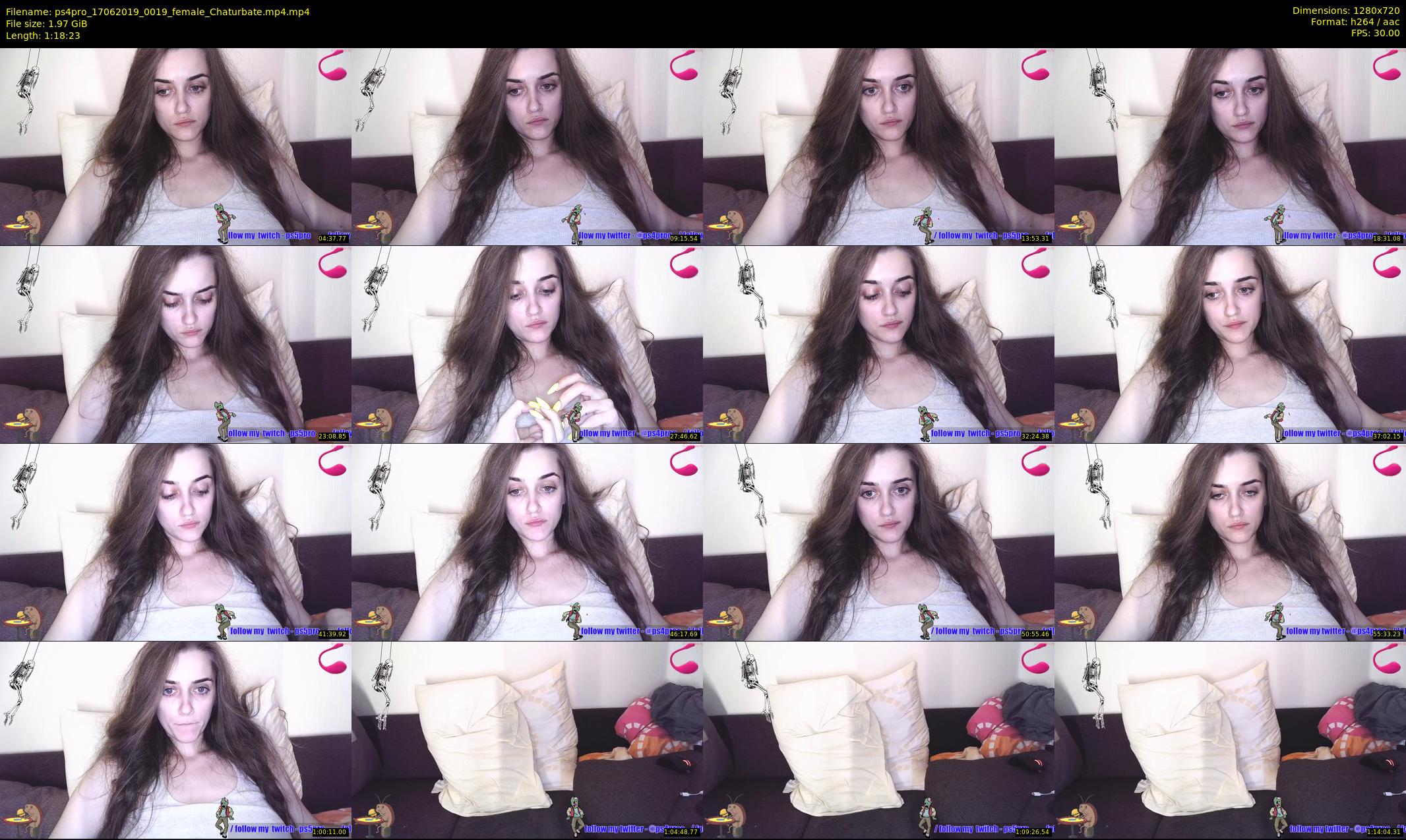 ps4pro — 79 minute Chaturbate female cam show recording, 720p, Jun 17, 2019