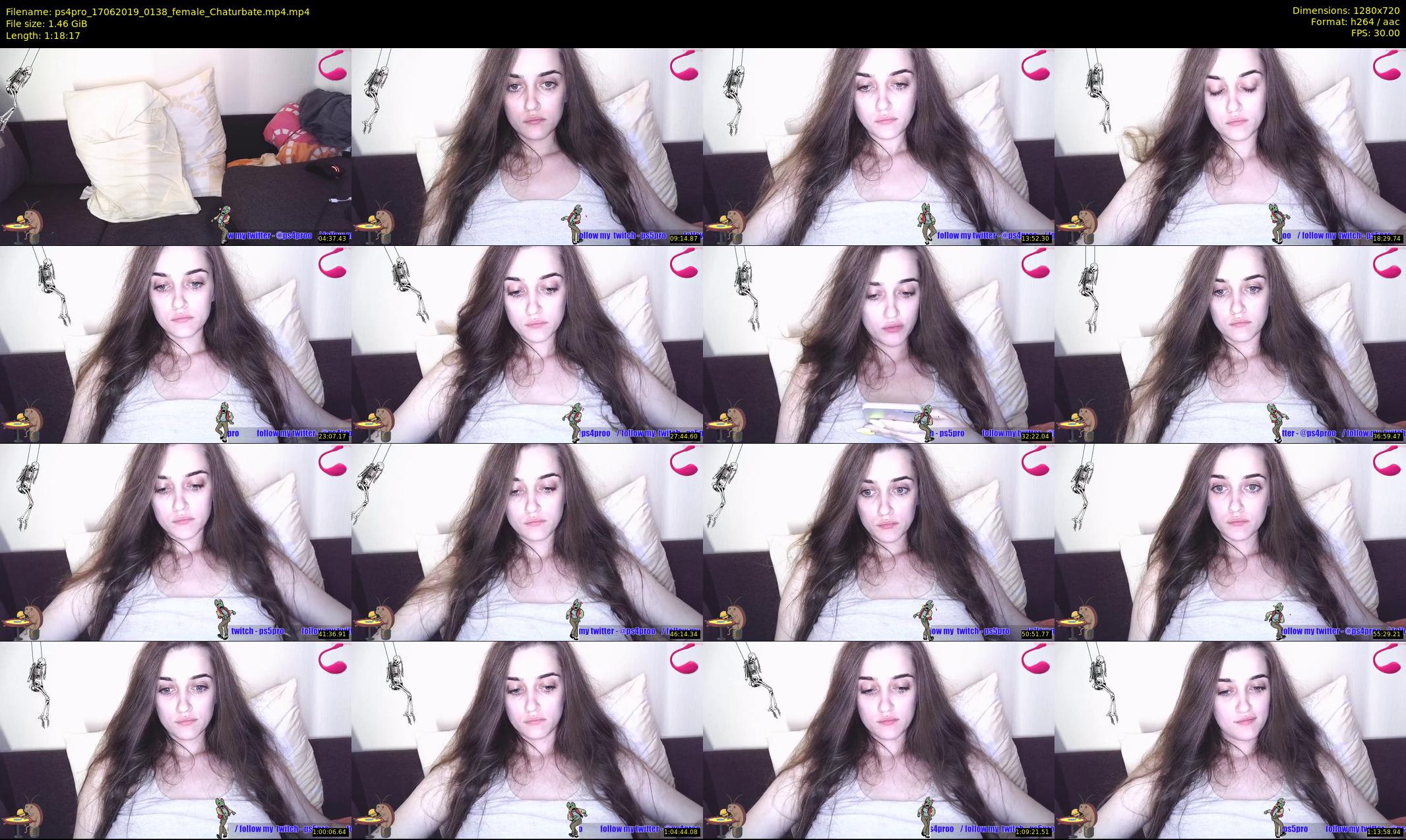 ps4pro — 79 minute Chaturbate female cam show recording, 720p, Jun 17, 2019