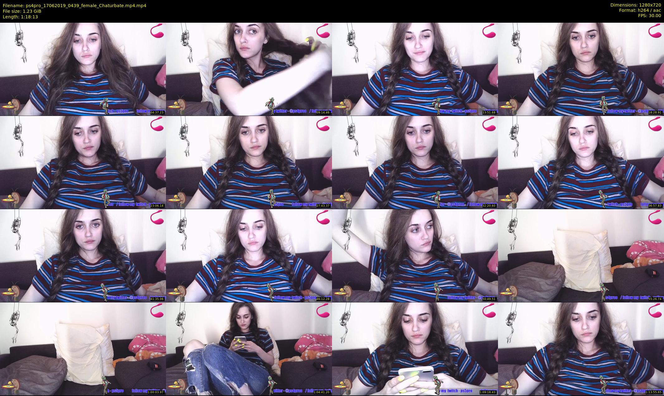 ps4pro — 79 minute Chaturbate female cam show recording, 720p, Jun 17, 2019