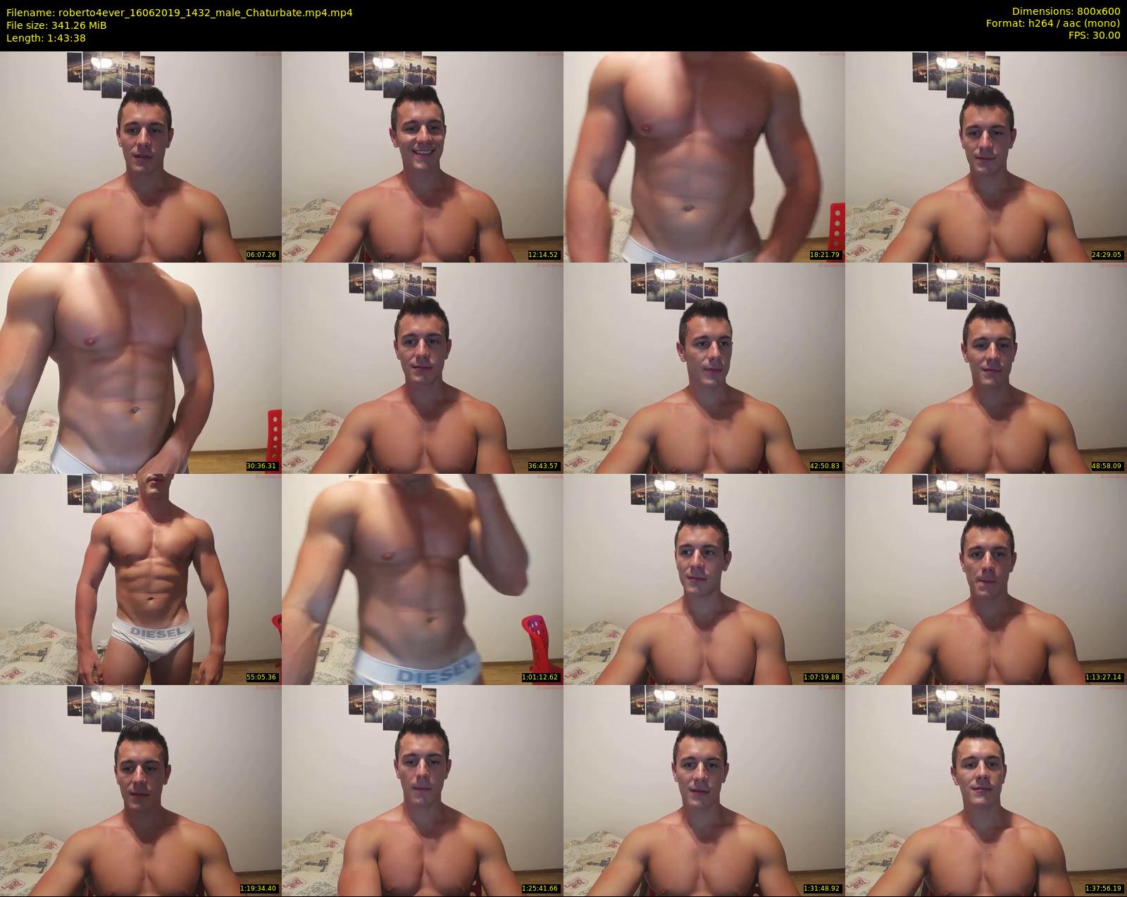 roberto4ever — 104 minute Chaturbate male cam show recording, 480p, Jun 16, 2019