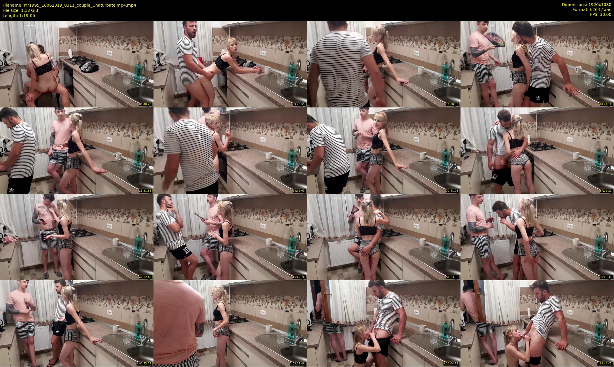 rrr1995 — 80 minute Chaturbate couple cam show recording, 1080p, Jun 16, 2019