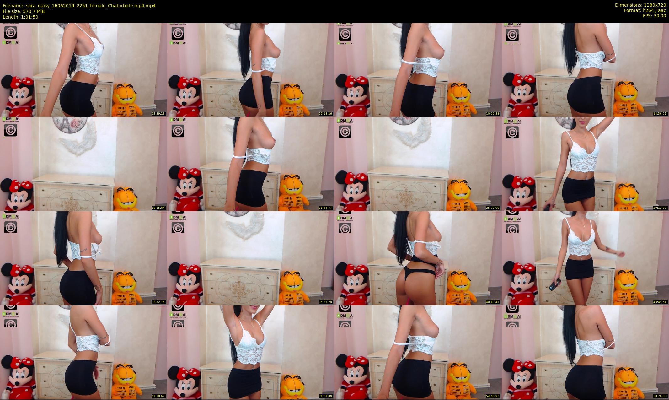 sara_daisy — 62 minute Chaturbate female cam show recording, 720p, Jun 16, 2019