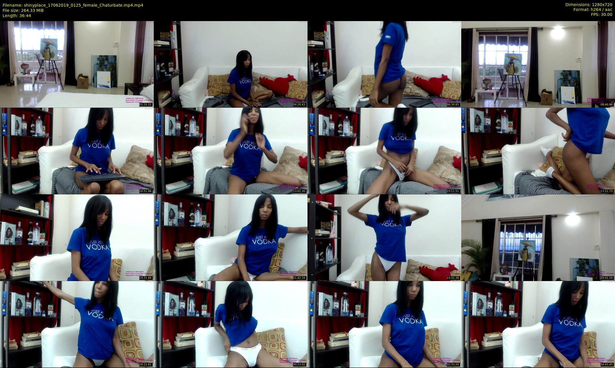 shinyplace — 37 minute Chaturbate couple cam show recording, 720p, Jun 17, 2019