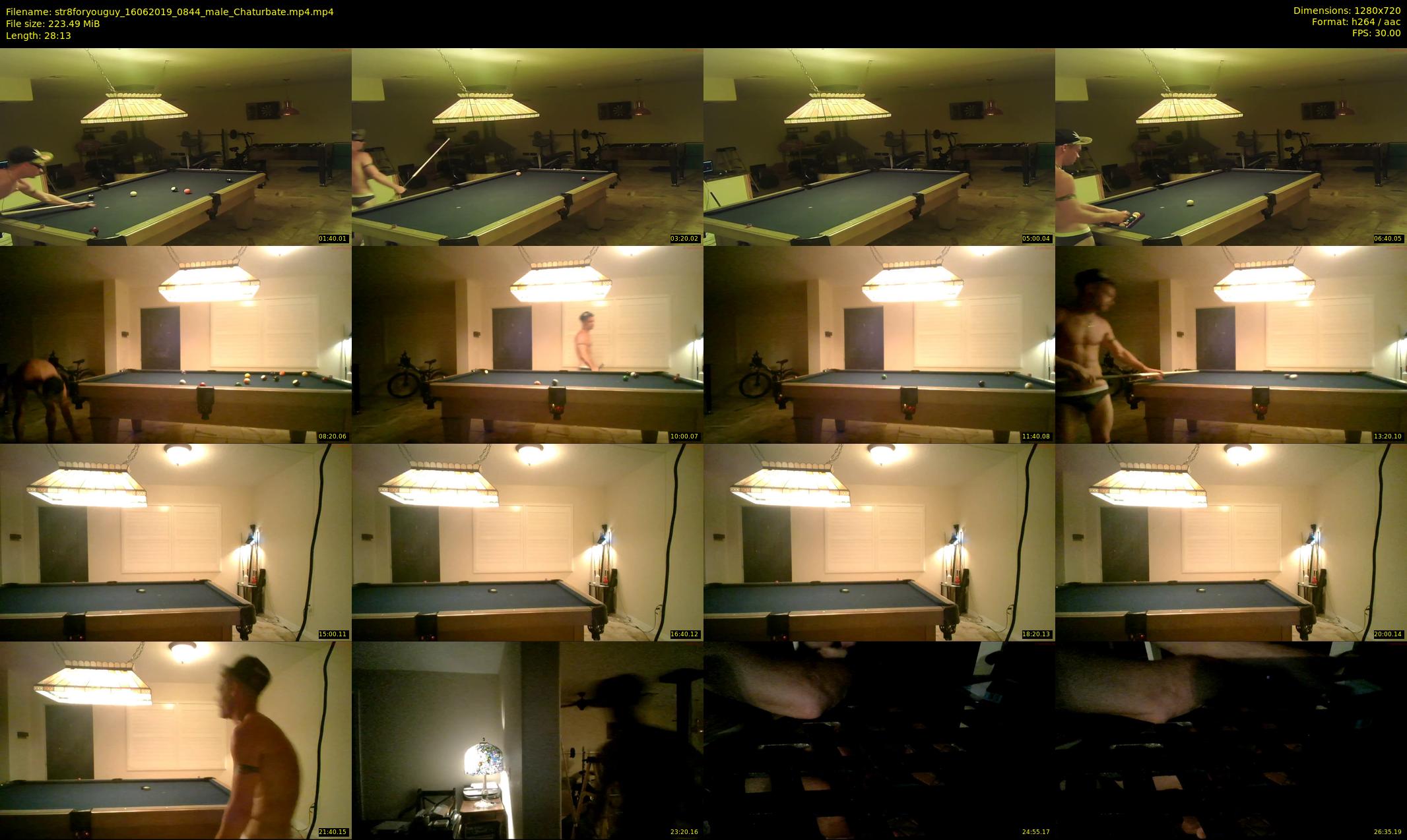 str8foryouguy — 29 minute Chaturbate male cam show recording, 720p, Jun 16, 2019