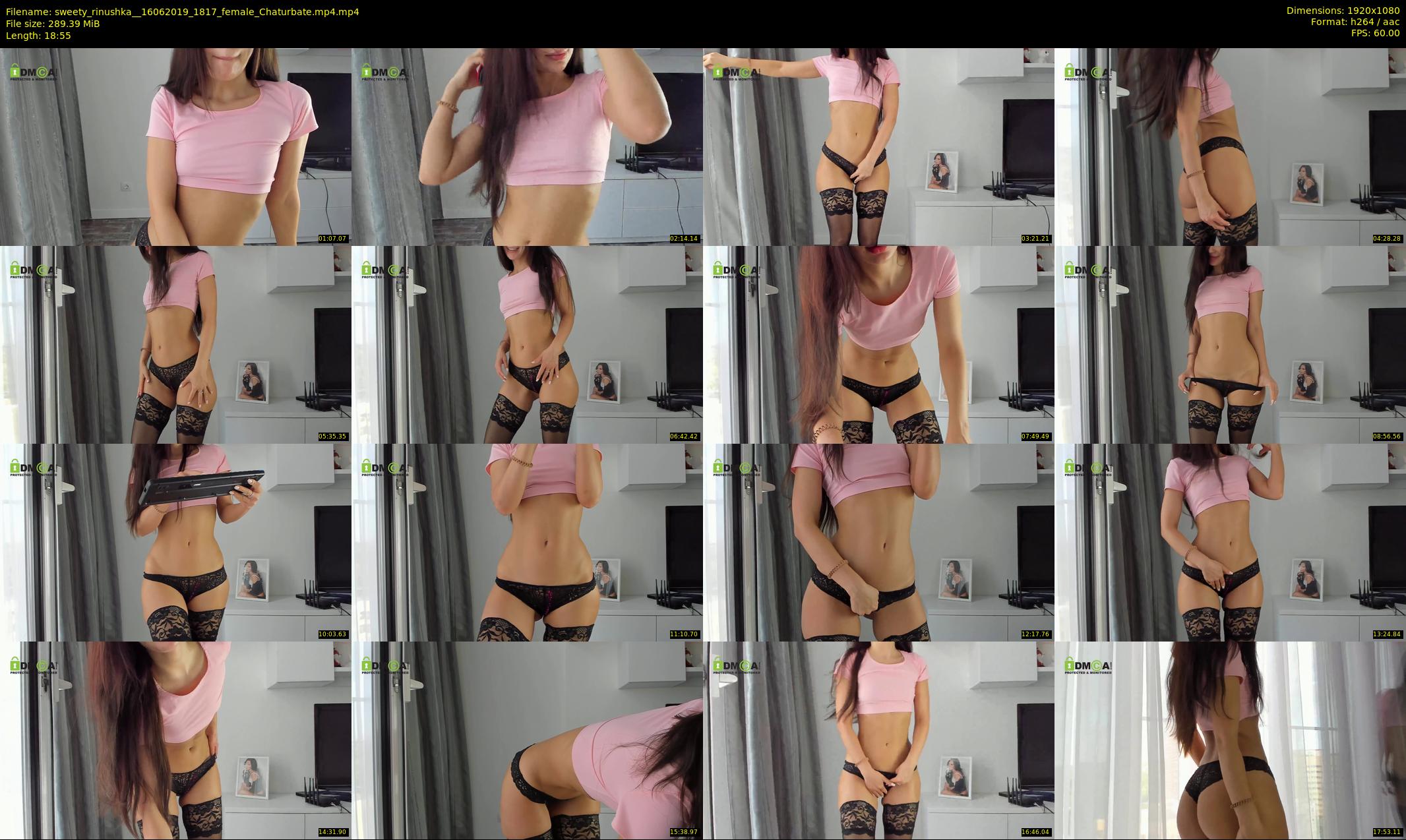 sweety_rinushka_ — 19 minute Chaturbate female cam show recording, 1080p, Jun 16, 2019