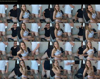 tattoo_couple77 — 20 minute Chaturbate couple cam show recording, 720p, Jun 16, 2019