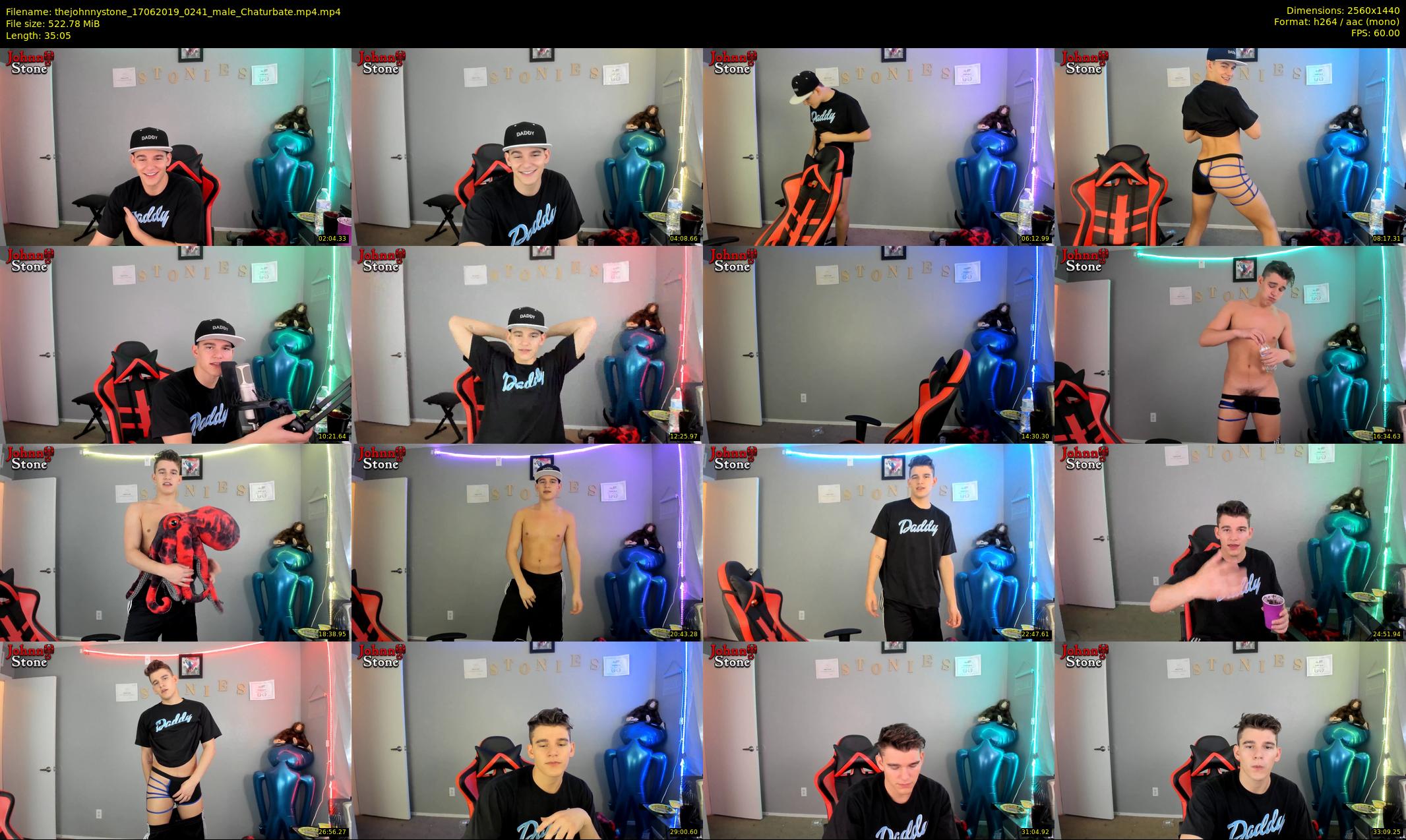 thejohnnystone — 36 minute Chaturbate male cam show recording, 1080p, Jun 17, 2019
