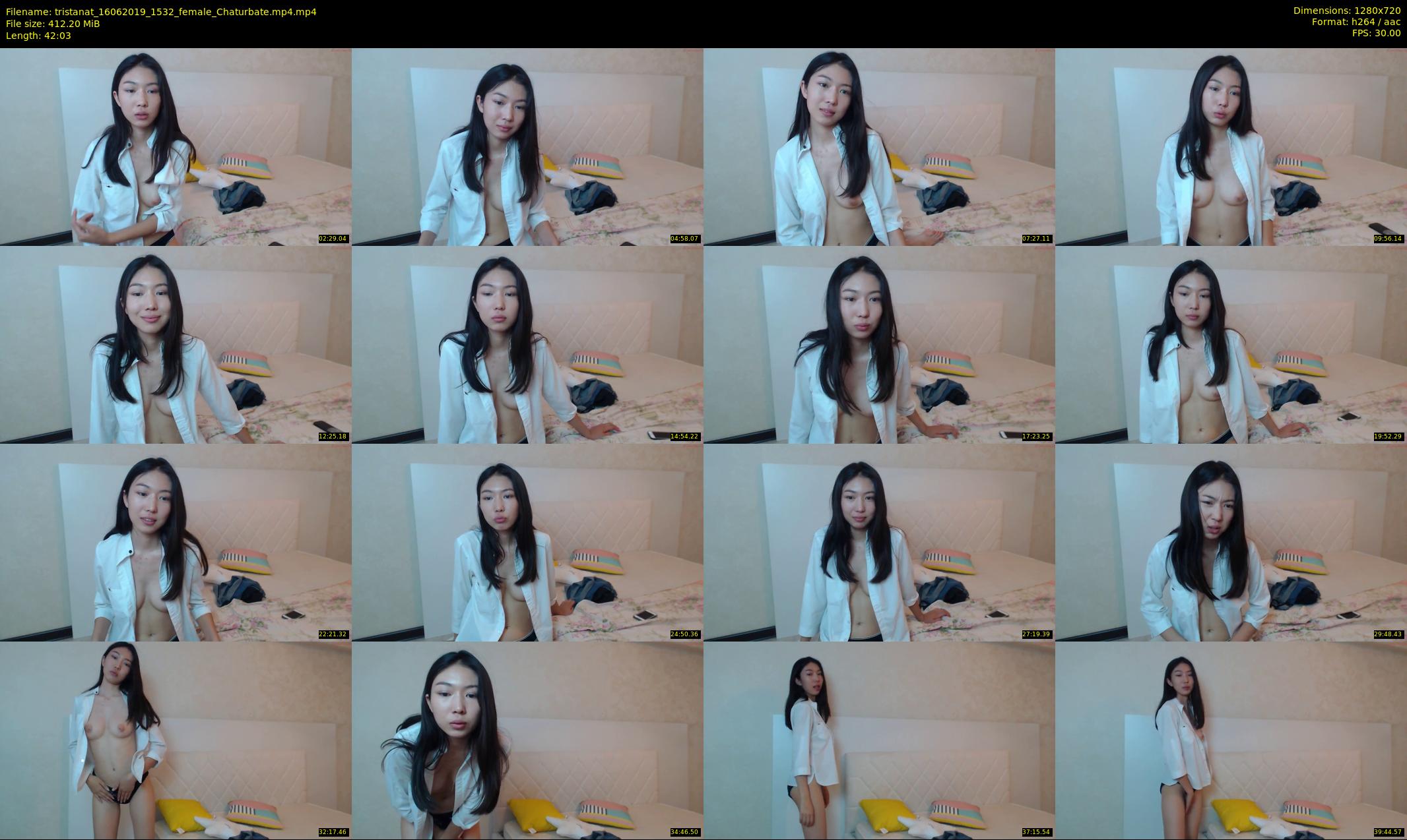 tristanat — 43 minute Chaturbate female cam show recording, 720p, Jun 16, 2019