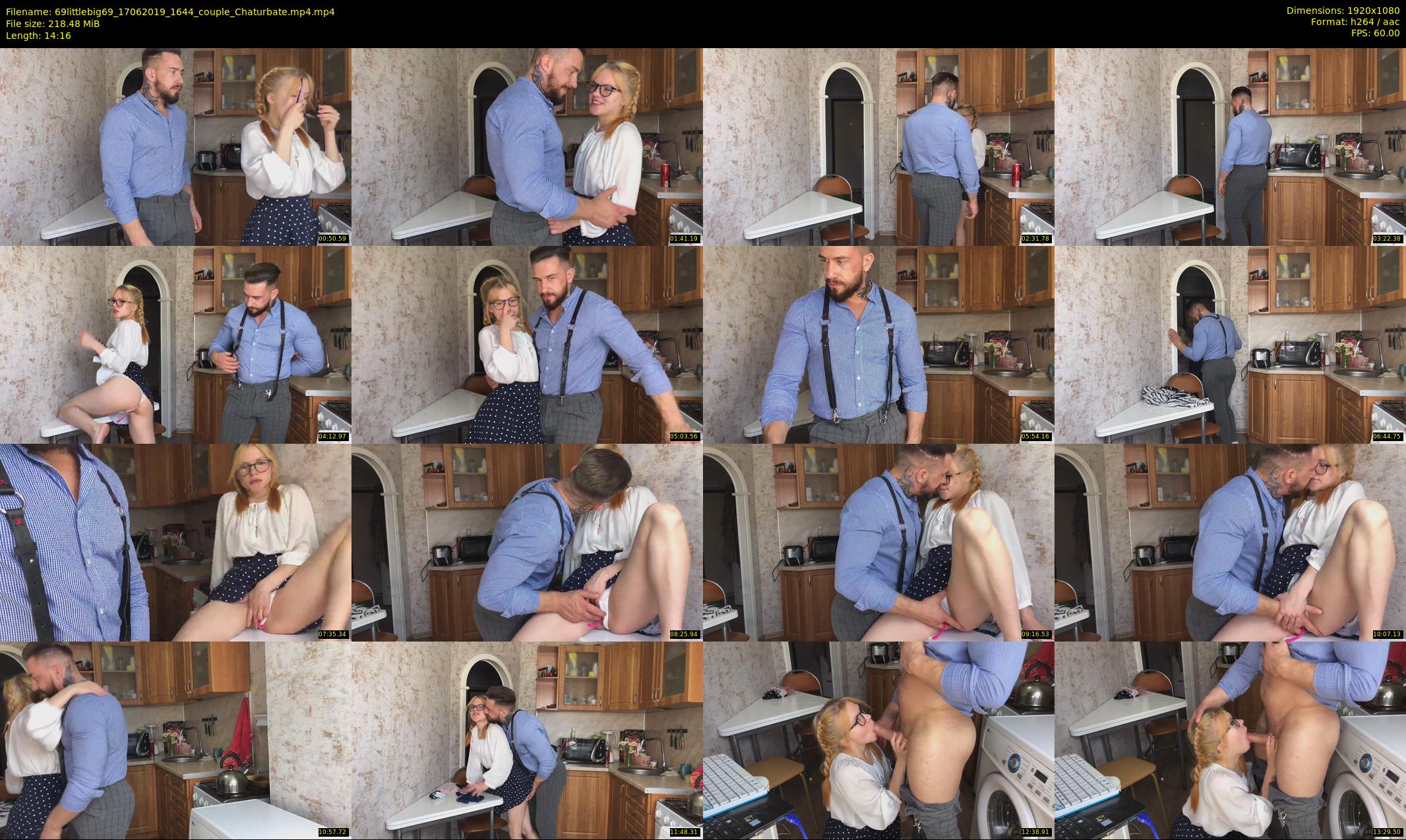 69littlebig69 — 15 minute Chaturbate couple cam show recording, 1080p, Jun 17, 2019
