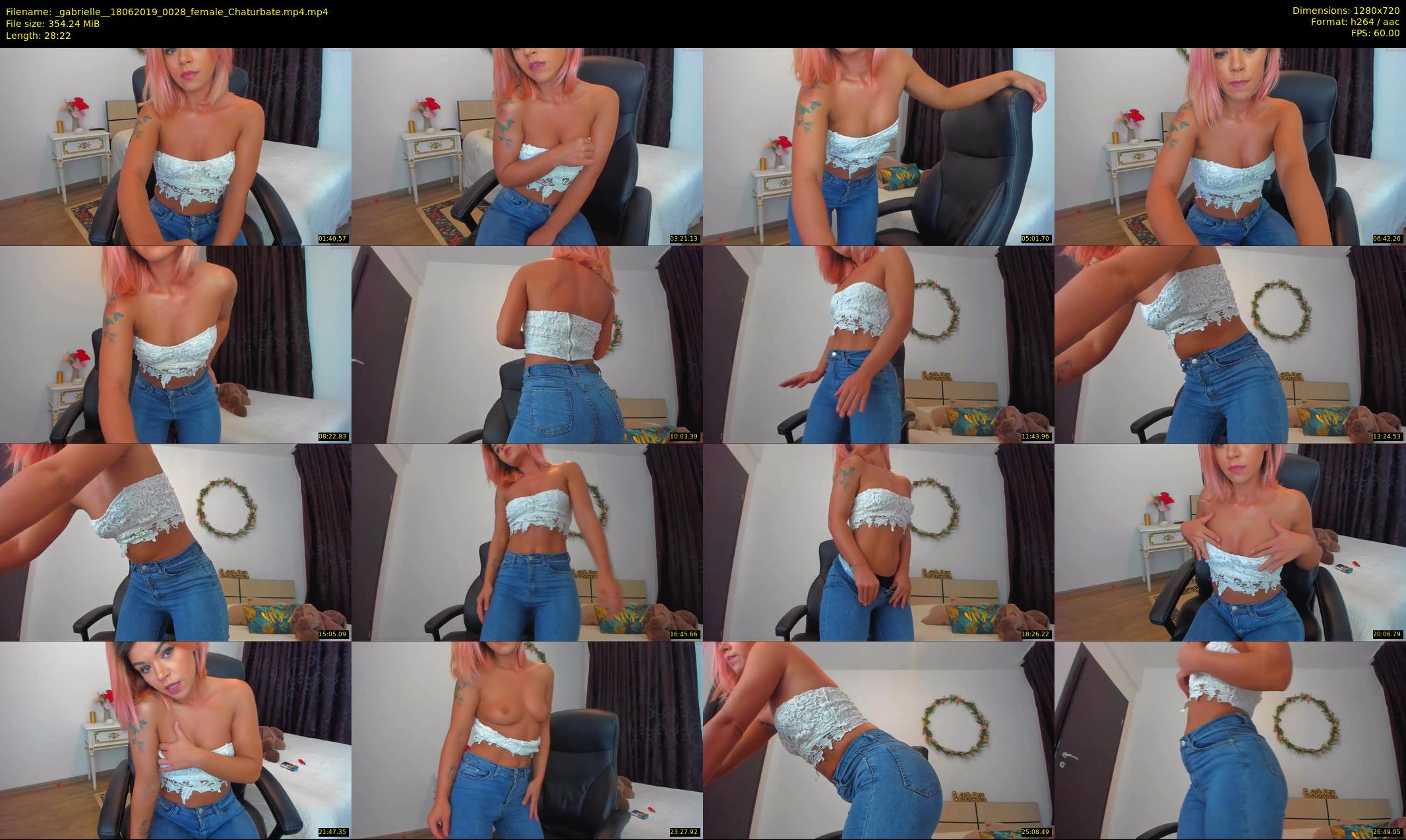 _gabrielle_ — 29 minute Chaturbate female cam show recording, 720p, Jun 18, 2019