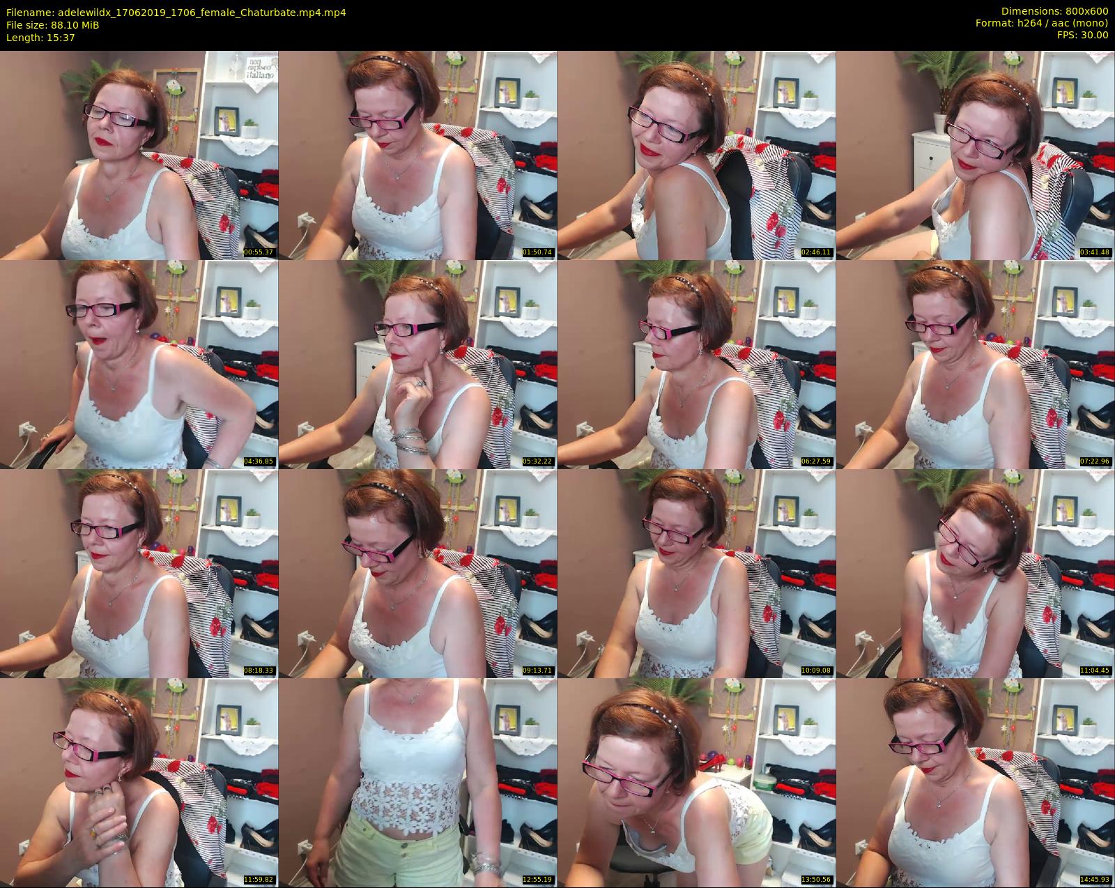 adelewildx — 16 minute Chaturbate female cam show recording, 480p, Jun 17, 2019