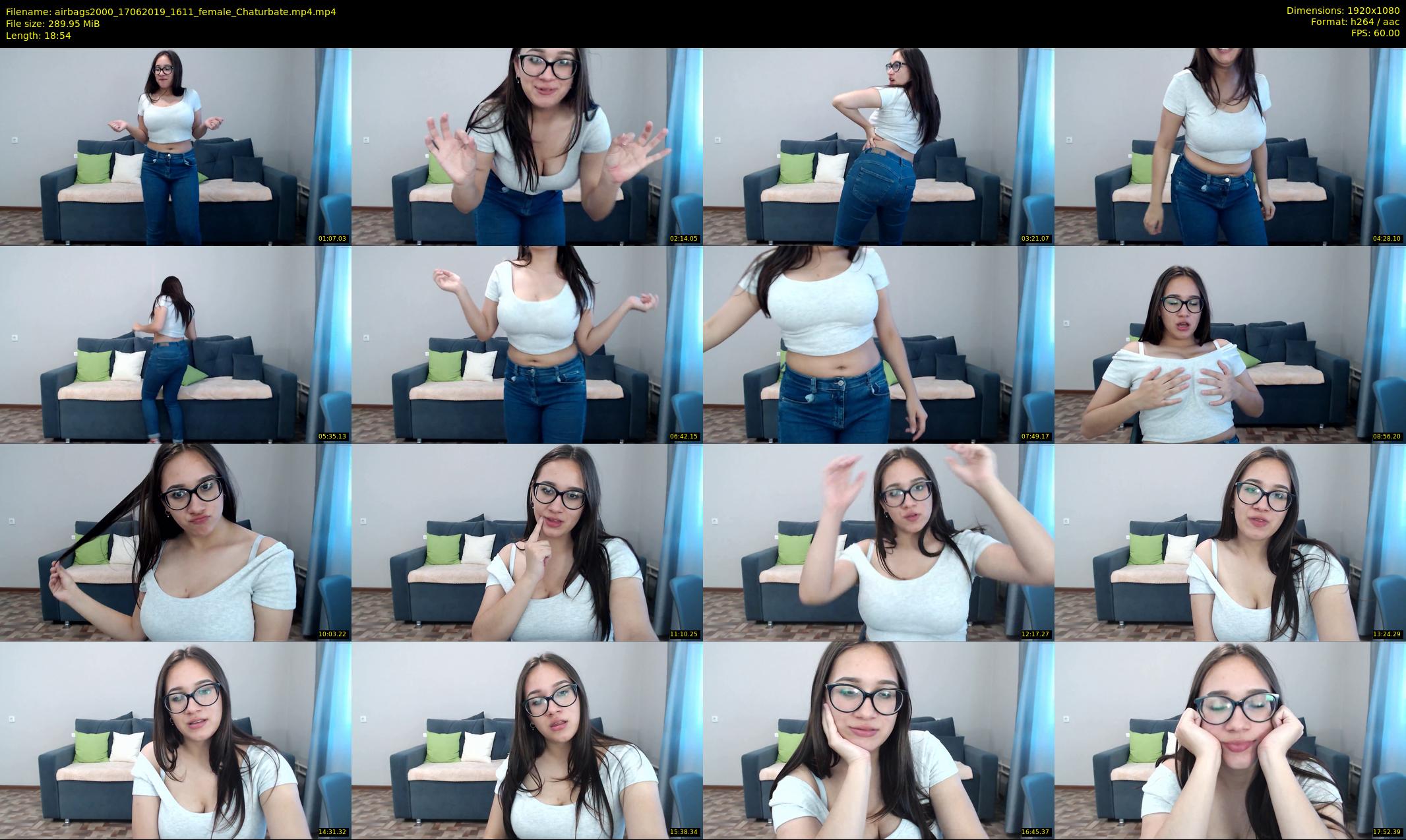 airbags2000 — 19 minute Chaturbate female cam show recording, 1080p, Jun 17, 2019