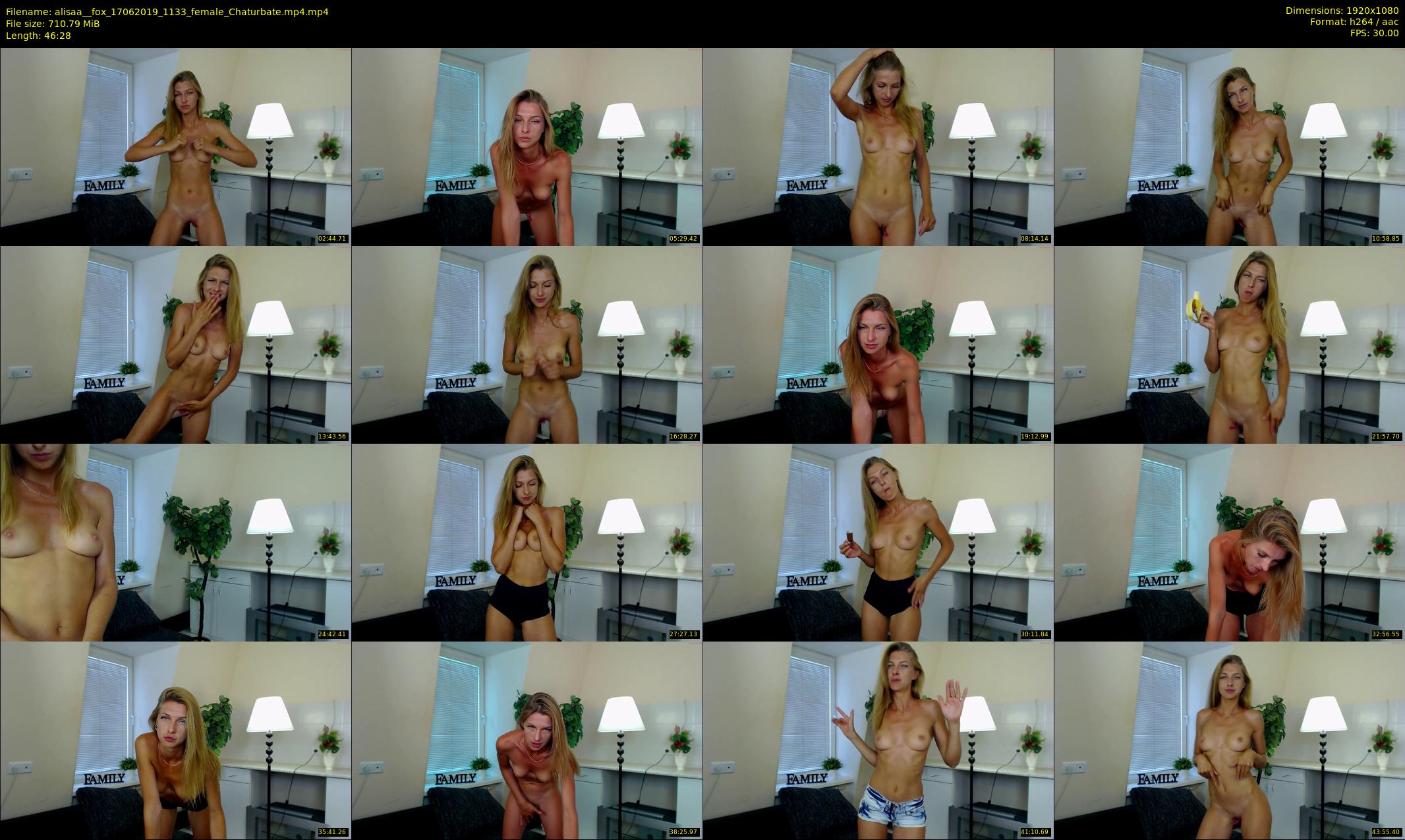 alisaa__fox — 47 minute Chaturbate female cam show recording, 1080p, Jun 17, 2019