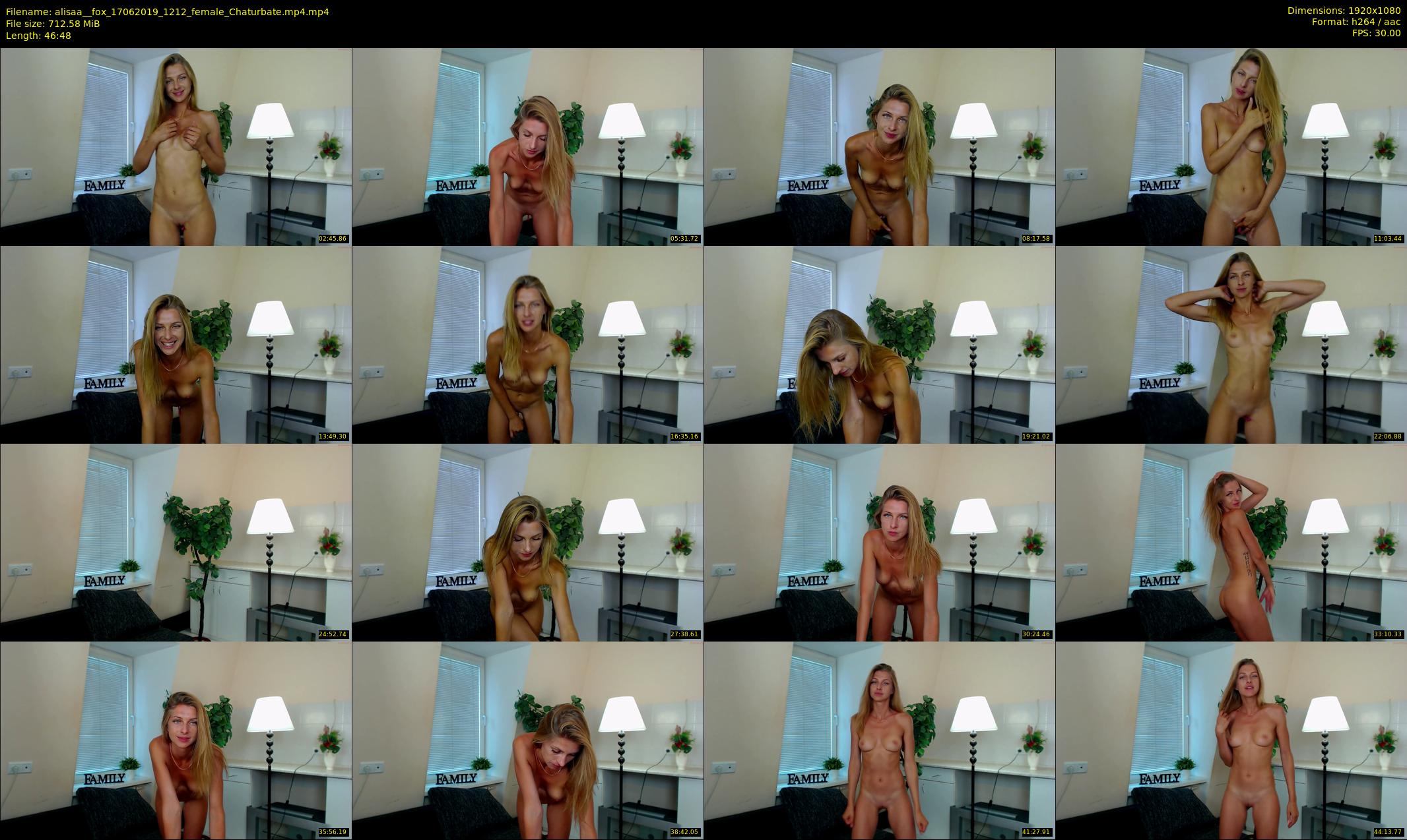alisaa__fox — 47 minute Chaturbate female cam show recording, 1080p, Jun 17, 2019