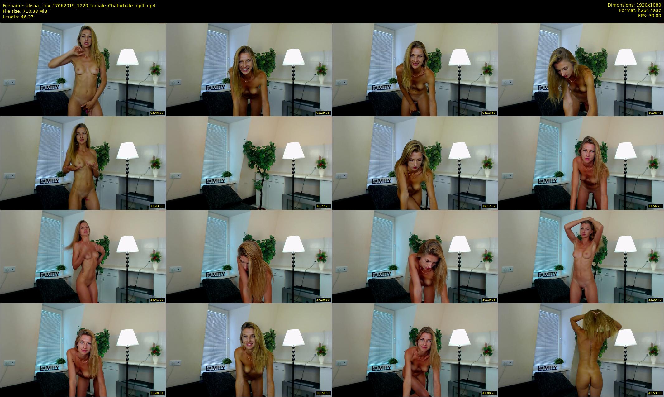 alisaa__fox — 47 minute Chaturbate female cam show recording, 1080p, Jun 17, 2019