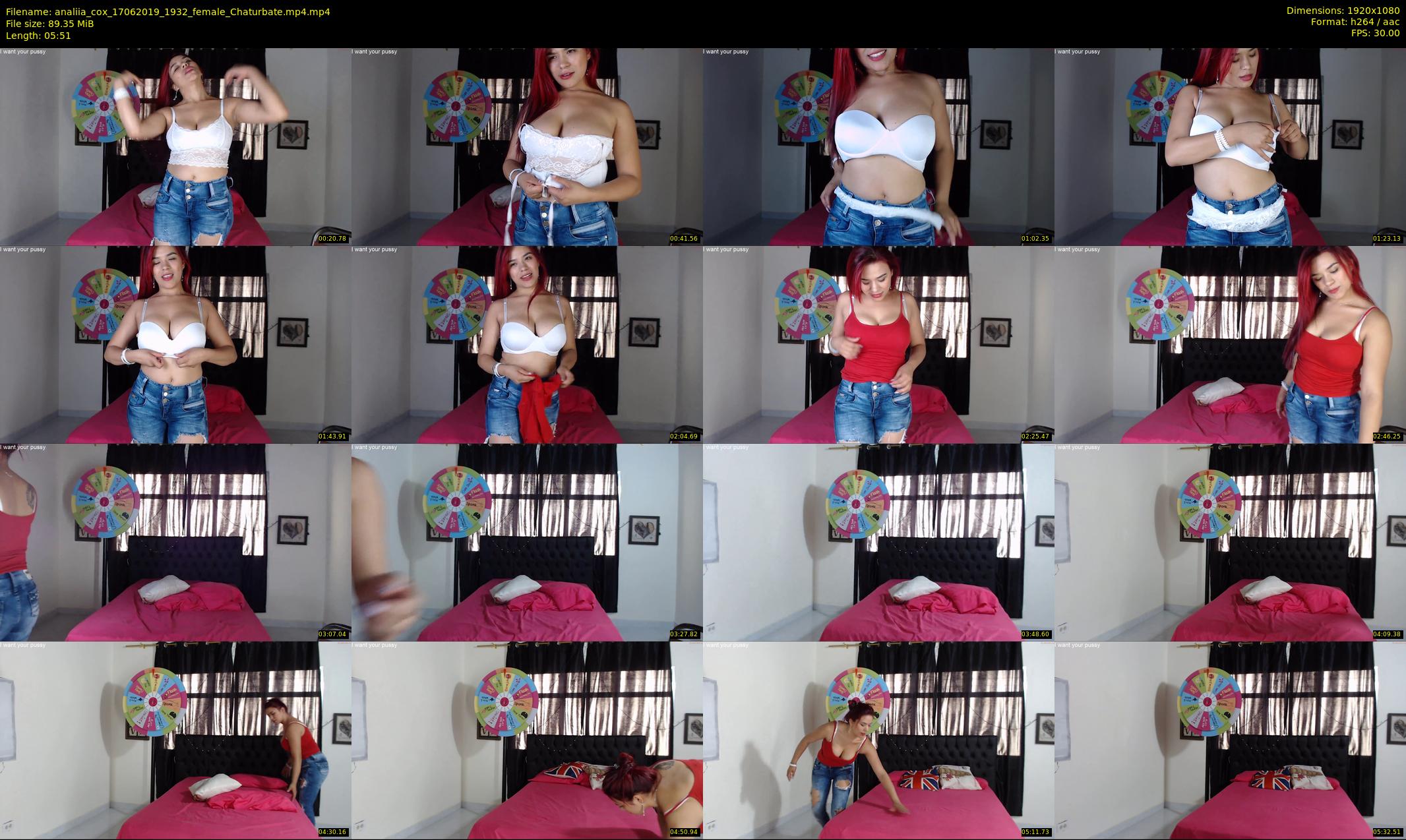 analiia_cox — 6 minute Chaturbate female cam show recording, 1080p, Jun 17, 2019