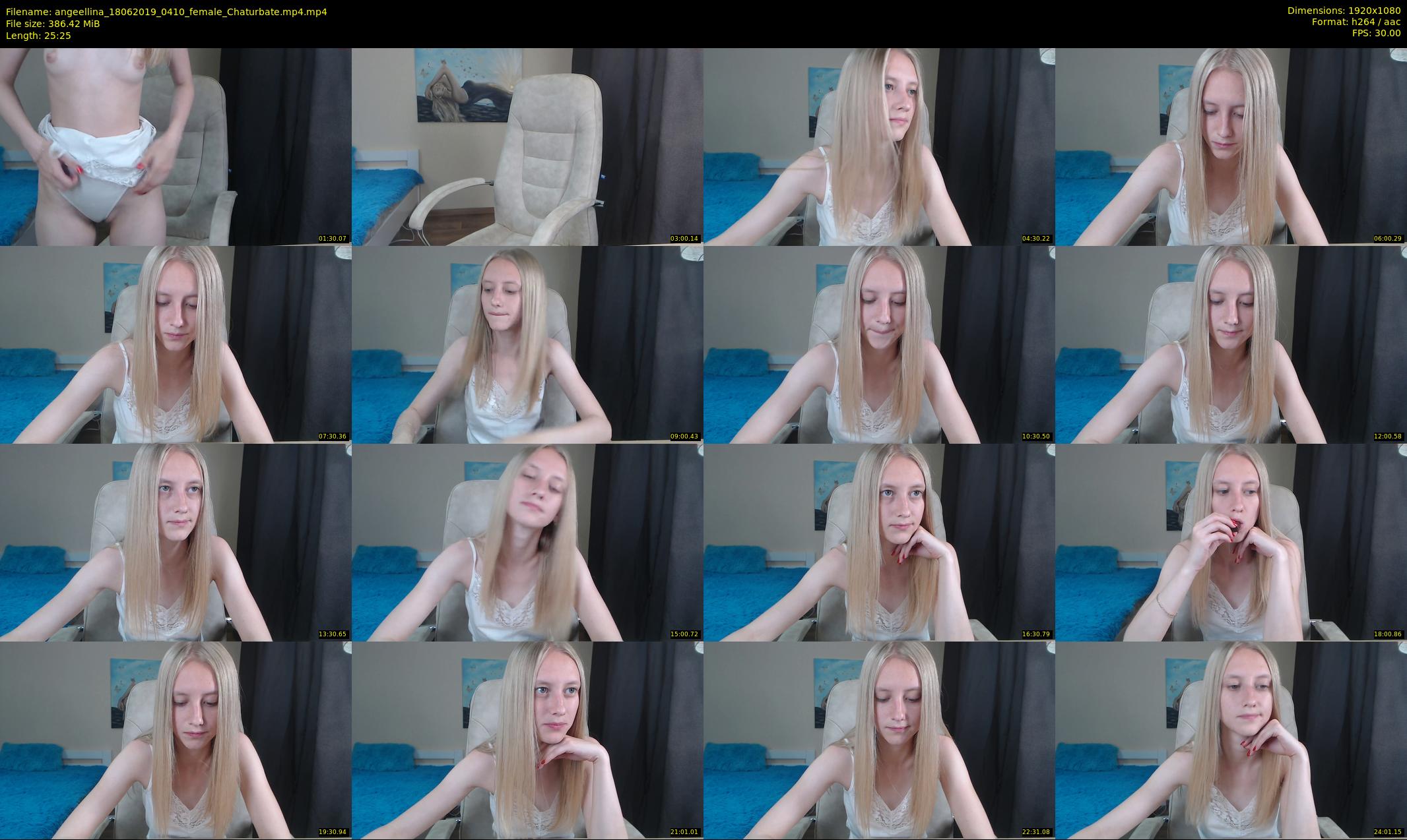 angeellina — 26 minute Chaturbate female cam show recording, 1080p, Jun 18, 2019