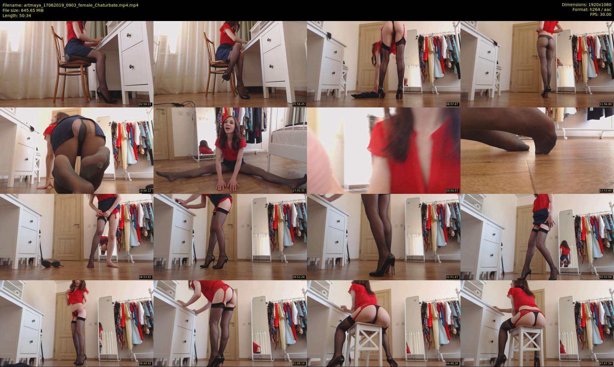 artmaya — 51 minute Chaturbate female cam show recording, 1080p, Jun 17, 2019