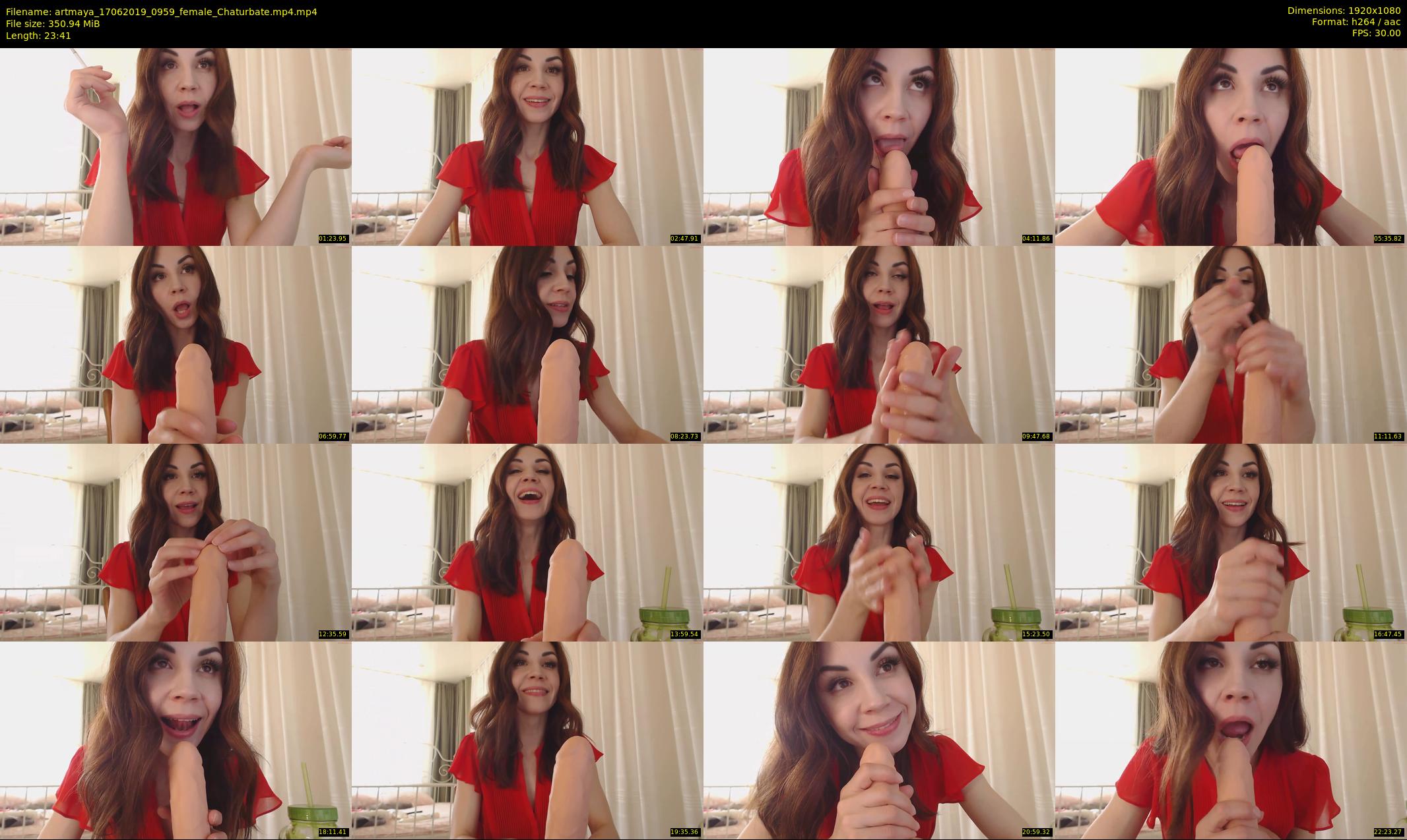 artmaya — 24 minute Chaturbate female cam show recording, 1080p, Jun 17, 2019