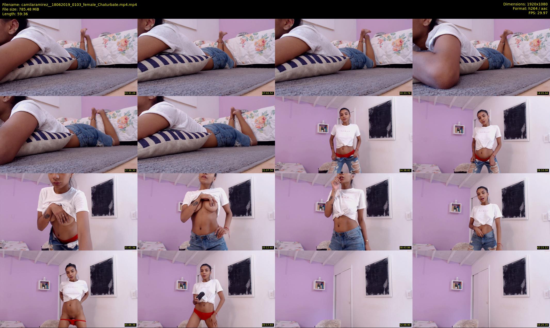 camilaramirez_ — 60 minute Chaturbate female cam show recording, 1080p, Jun 18, 2019