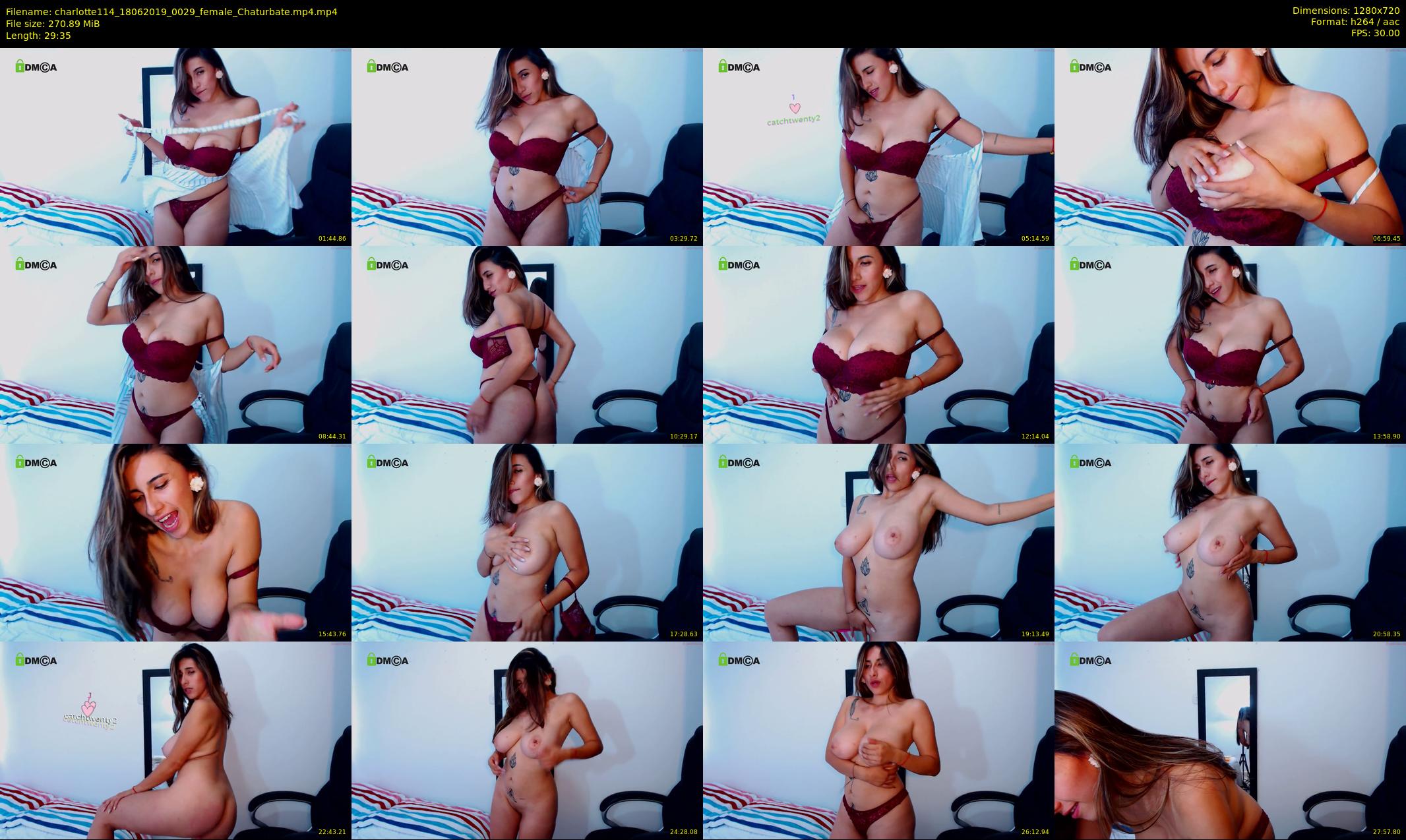 charlotte114 — 30 minute Chaturbate female cam show recording, 720p, Jun 18, 2019