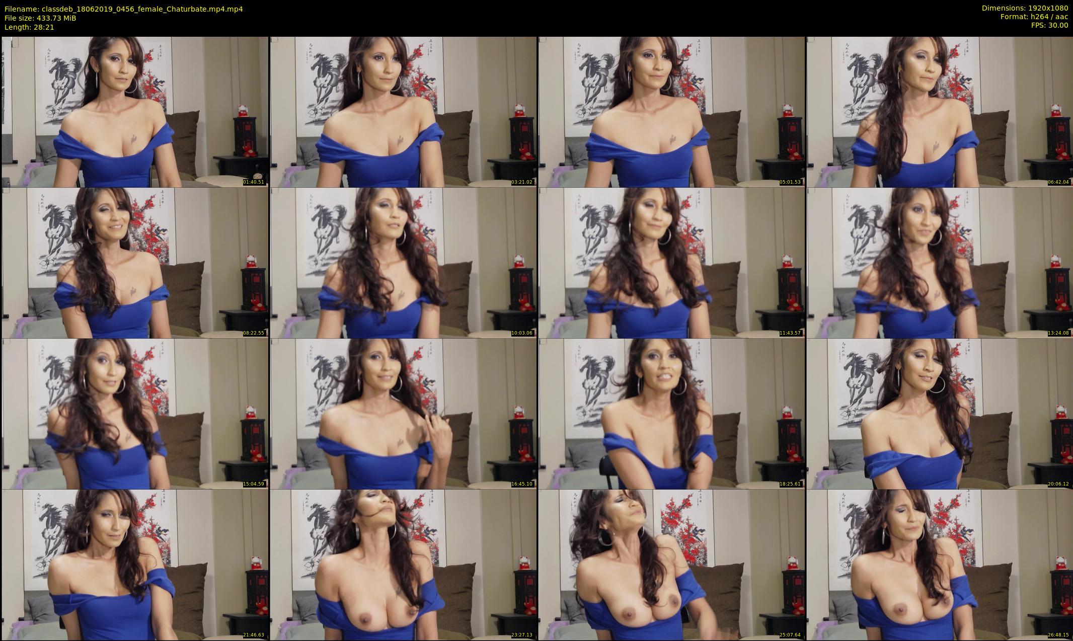 classdeb — 29 minute Chaturbate female cam show recording, 1080p, Jun 18, 2019
