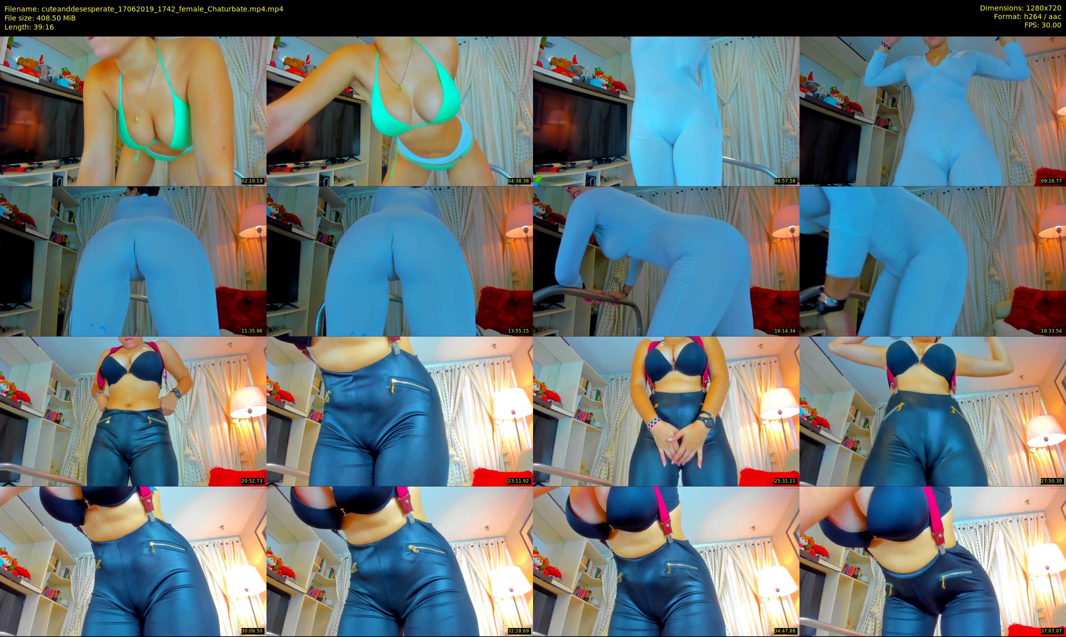 cuteanddesesperate — 40 minute Chaturbate female cam show recording, 720p, Jun 17, 2019