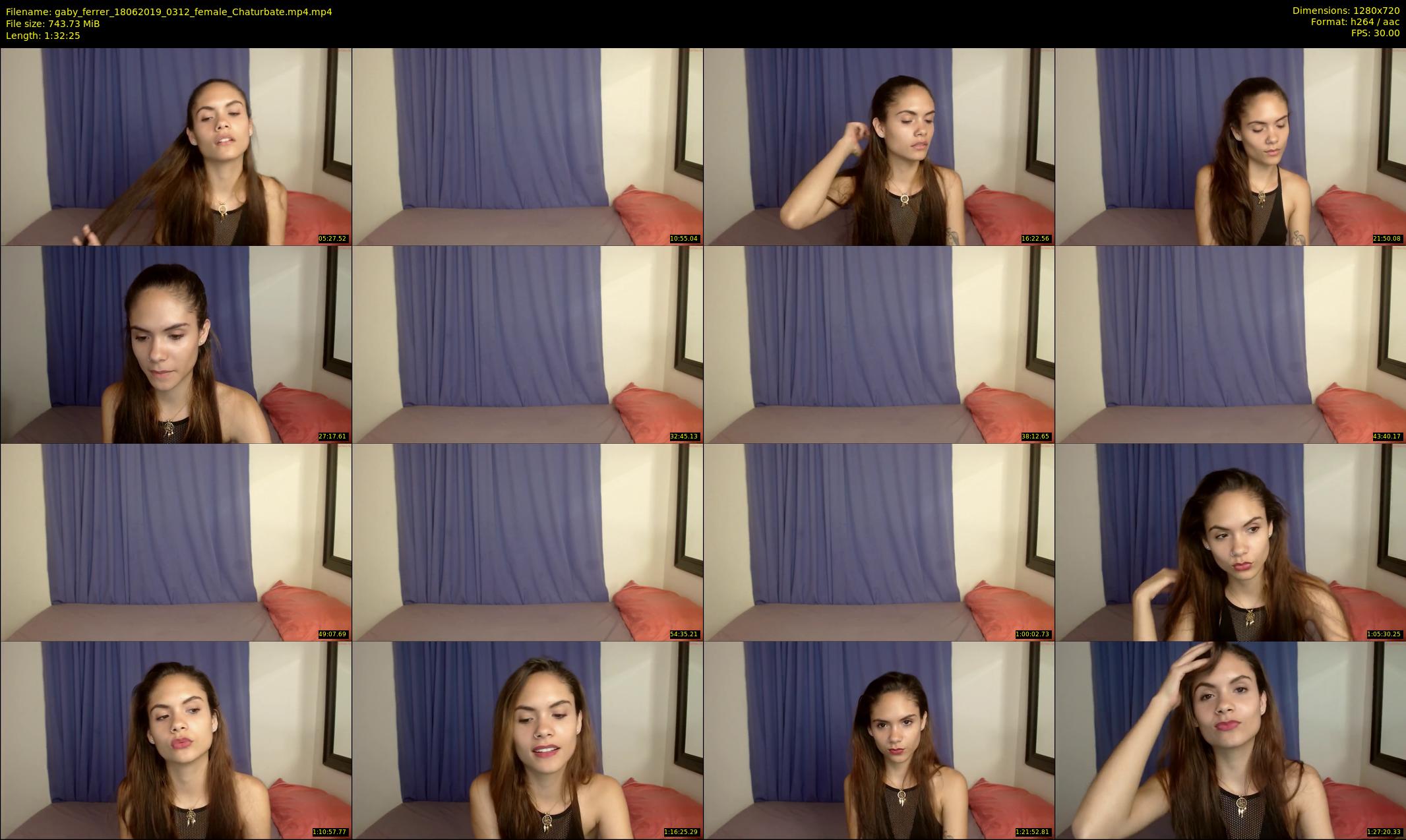 gaby_ferrer — 93 minute Chaturbate female cam show recording, 720p, Jun 18, 2019