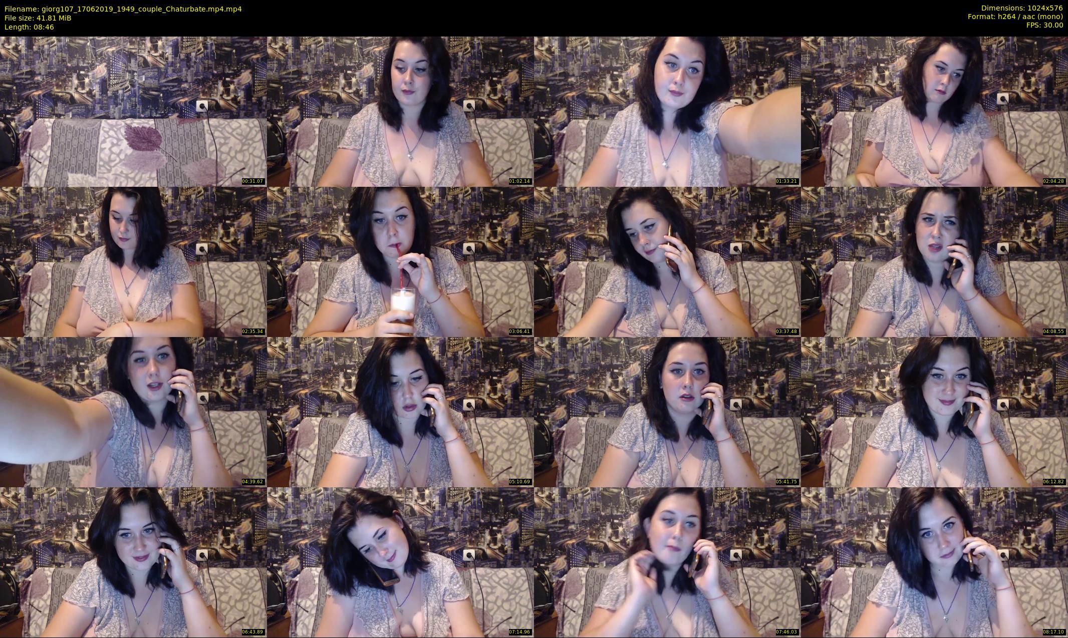 giorg107 — 9 minute Chaturbate couple cam show recording, 480p, Jun 17, 2019