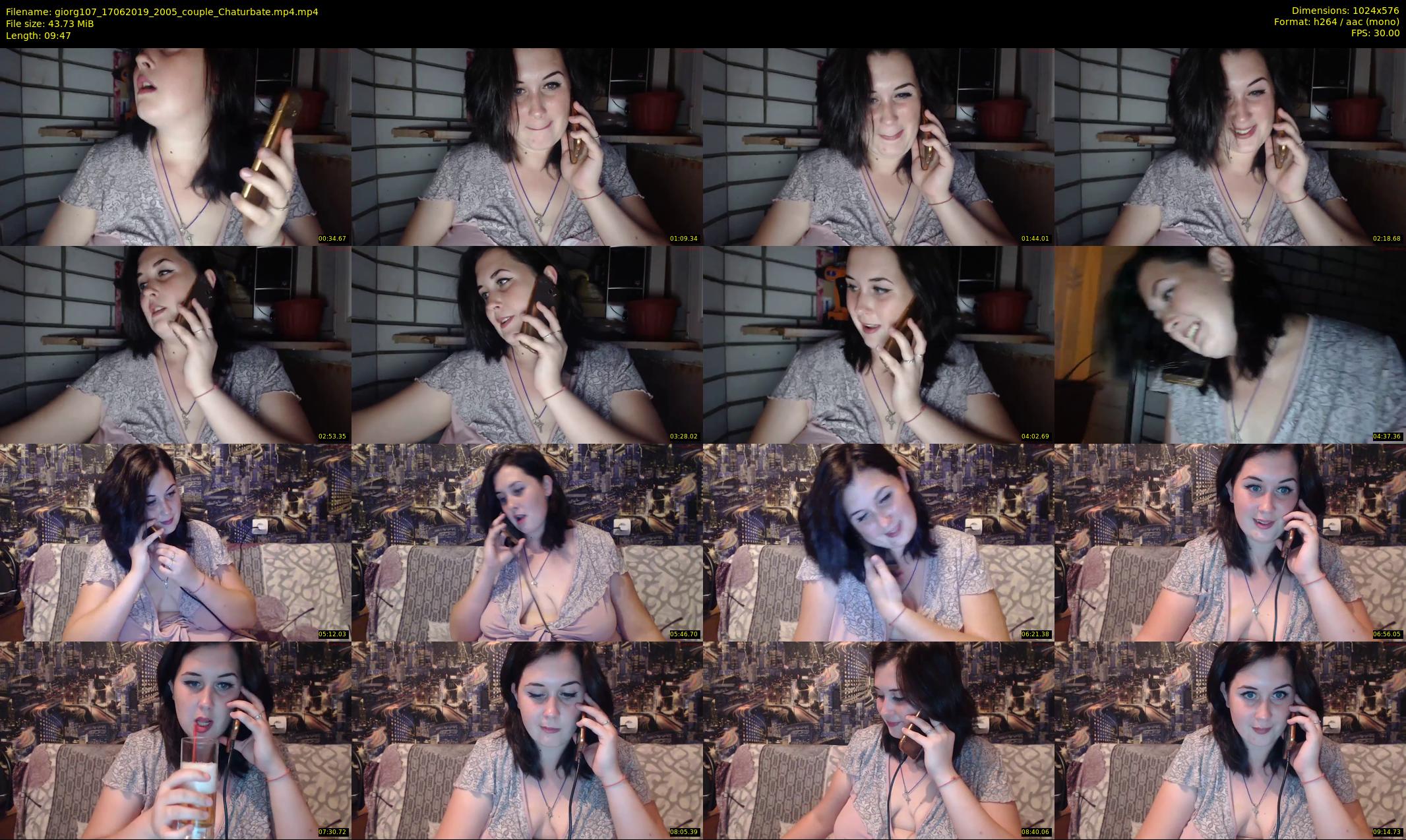 giorg107 — 10 minute Chaturbate couple cam show recording, 480p, Jun 17, 2019
