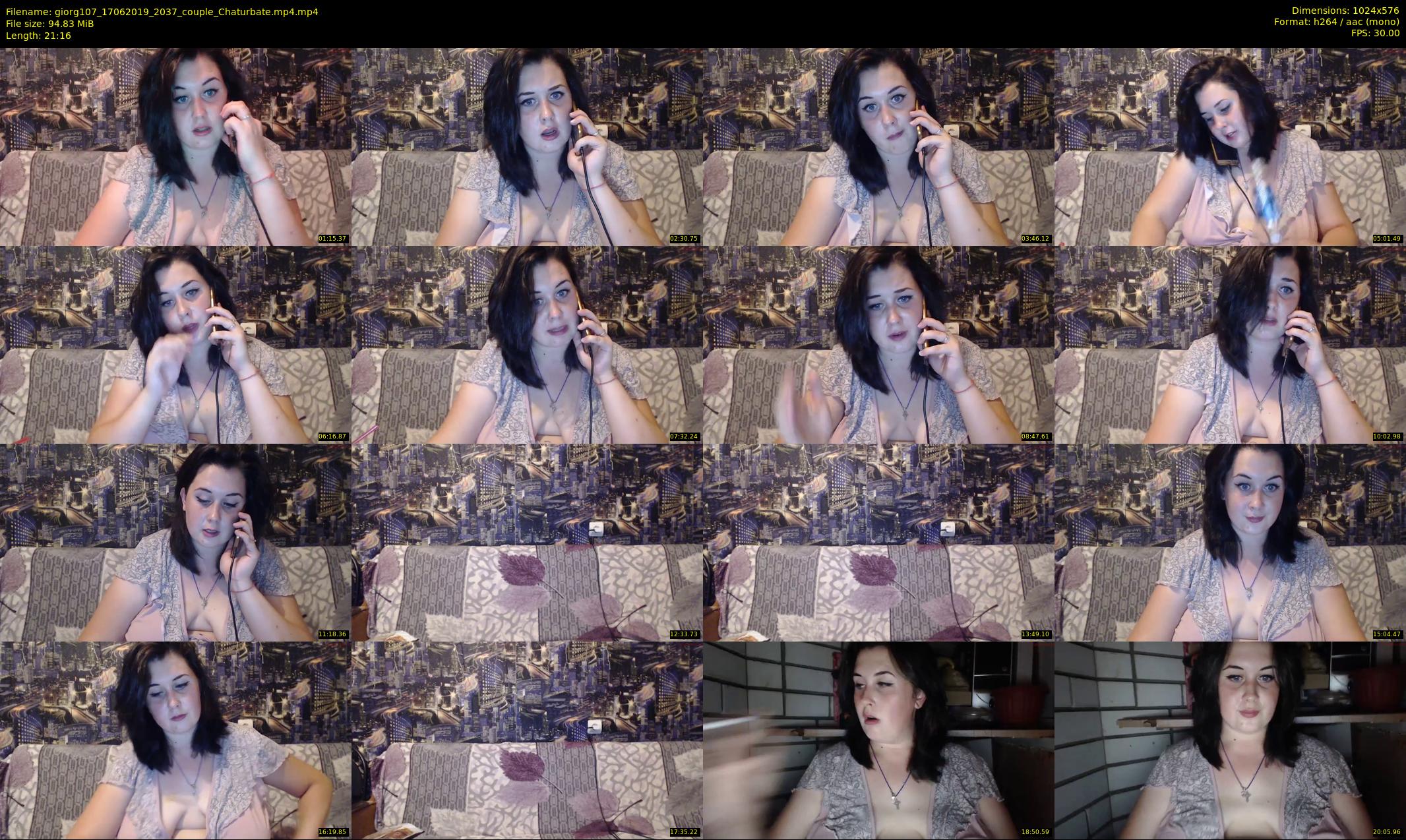 giorg107 — 22 minute Chaturbate couple cam show recording, 480p, Jun 17, 2019