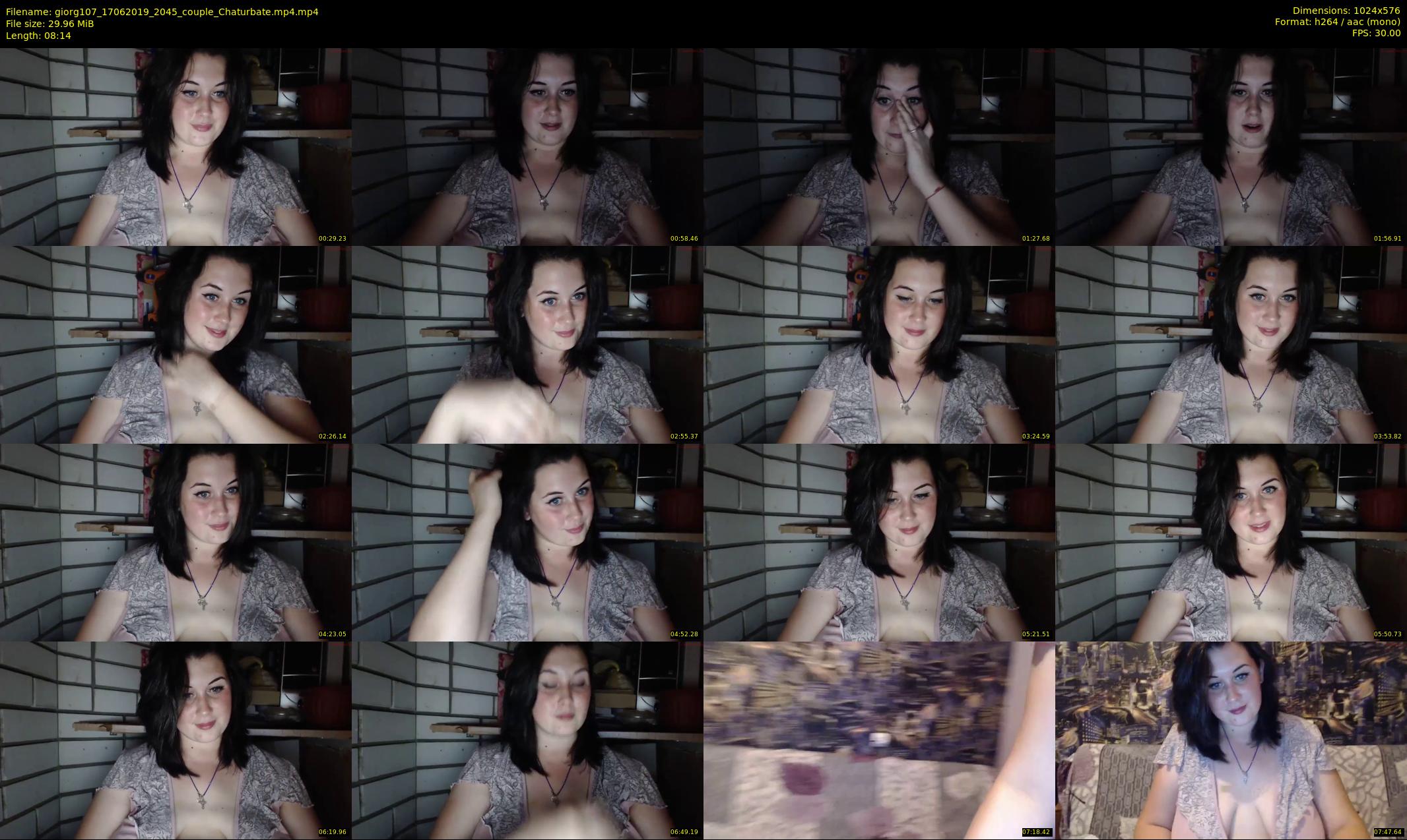 giorg107 — 9 minute Chaturbate couple cam show recording, 480p, Jun 17, 2019