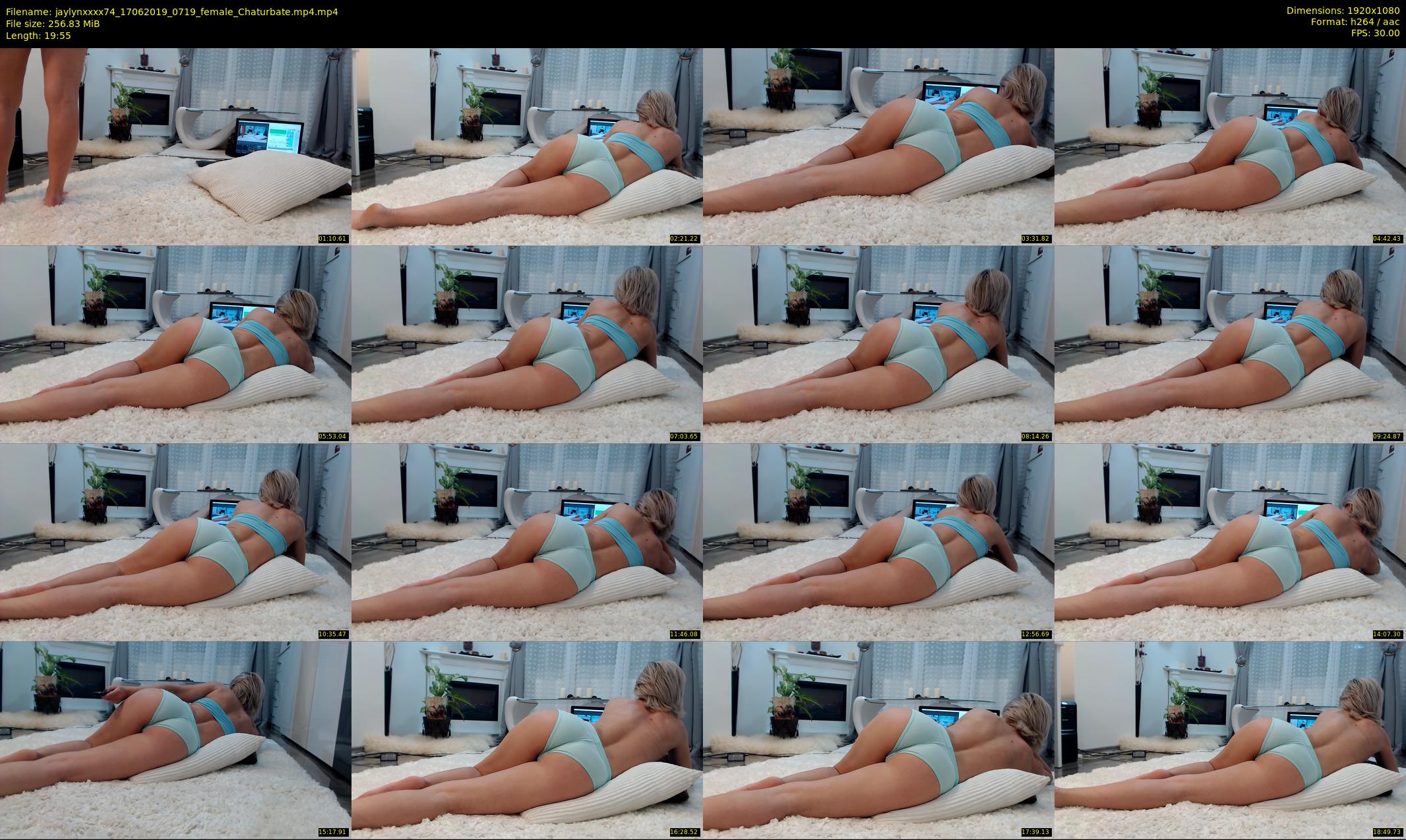 jaylynxxxx74 — 20 minute Chaturbate female cam show recording, 1080p, Jun 17, 2019