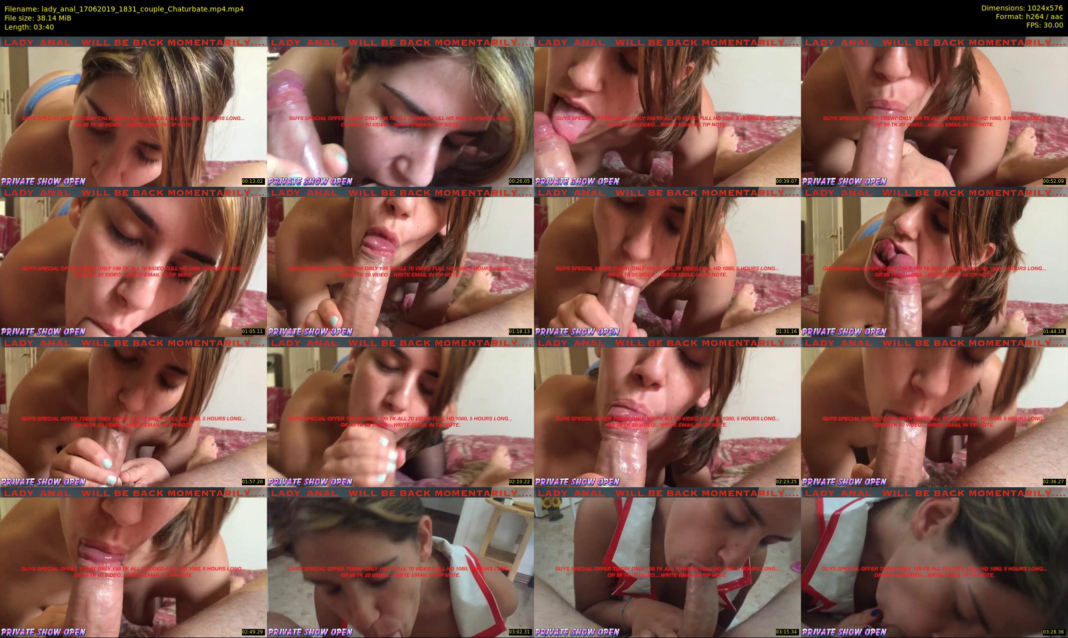 lady_anal — 4 minute Chaturbate female cam show recording, 480p, Jun 17, 2019
