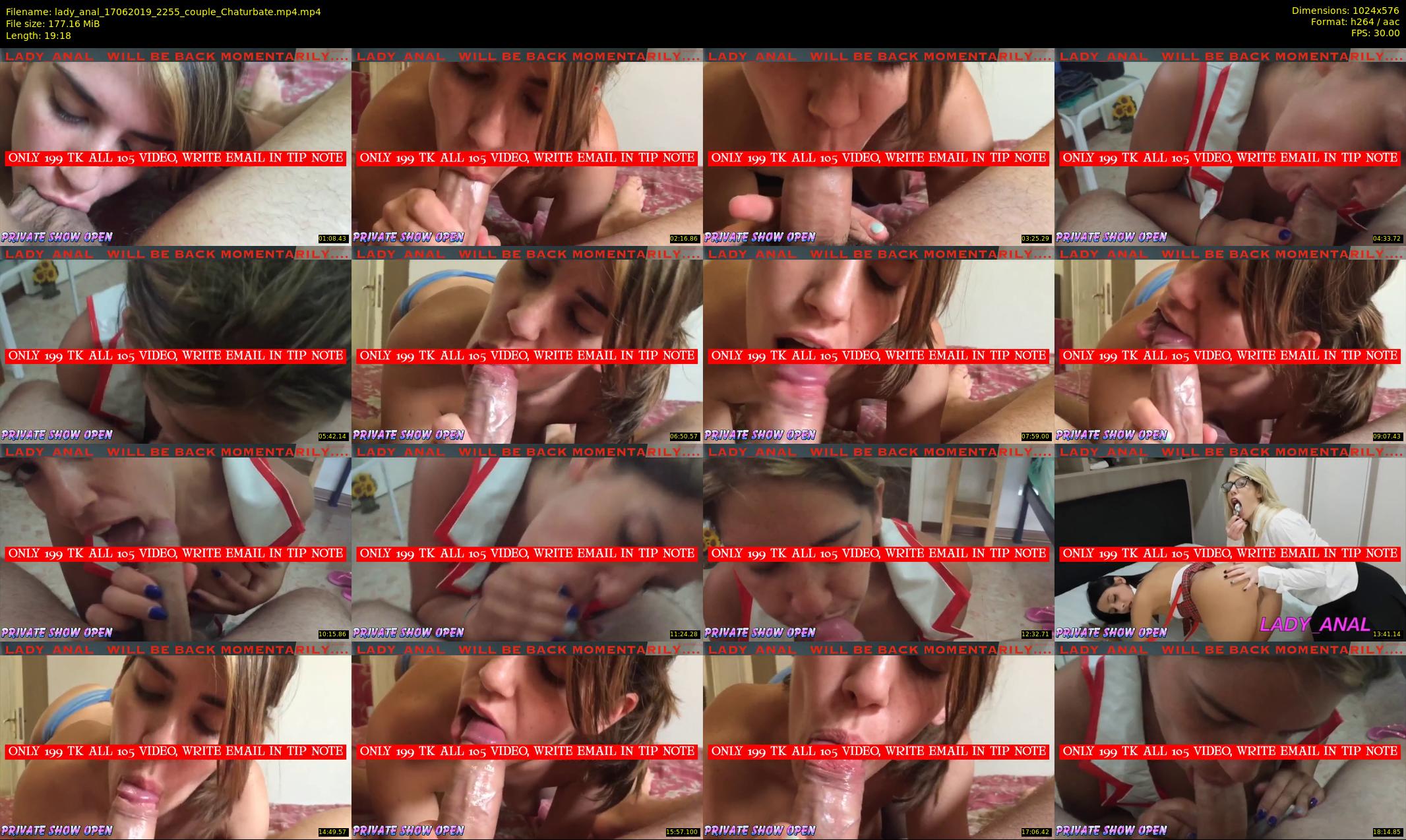 lady_anal — 20 minute Chaturbate female cam show recording, 480p, Jun 17, 2019