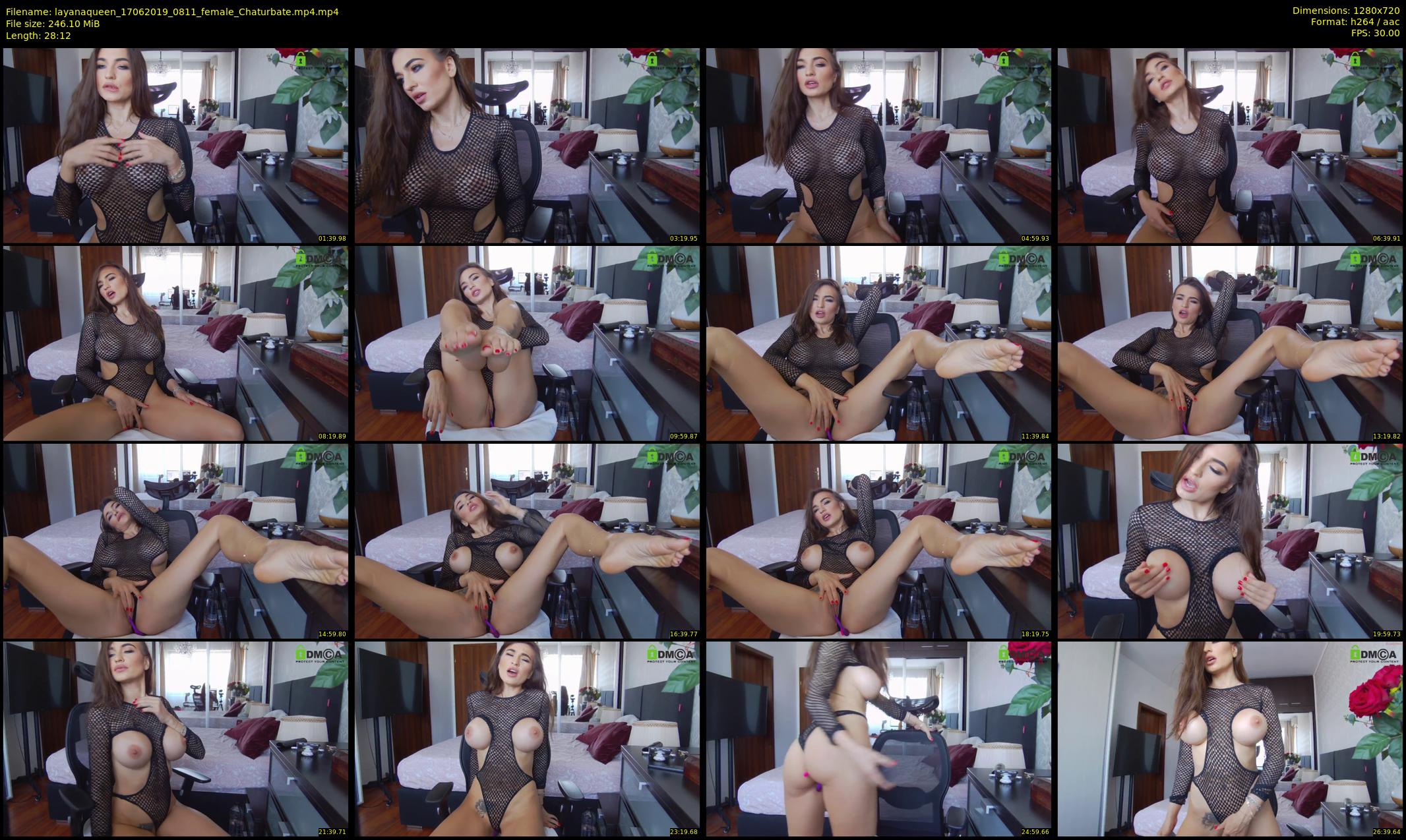 layanaqueen — 29 minute Chaturbate female cam show recording, 720p, Jun 17, 2019