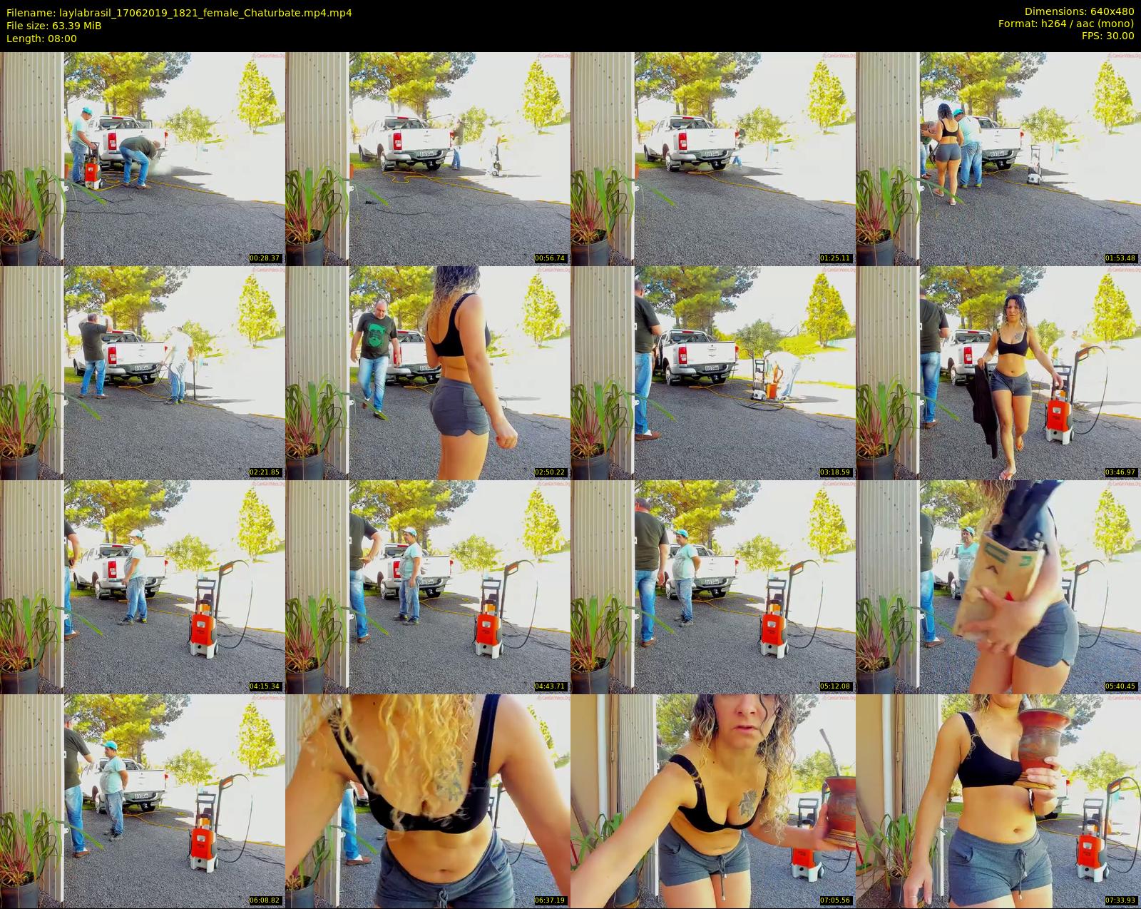 laylabrasil — 8 minute Chaturbate female cam show recording, 480p, Jun 17, 2019