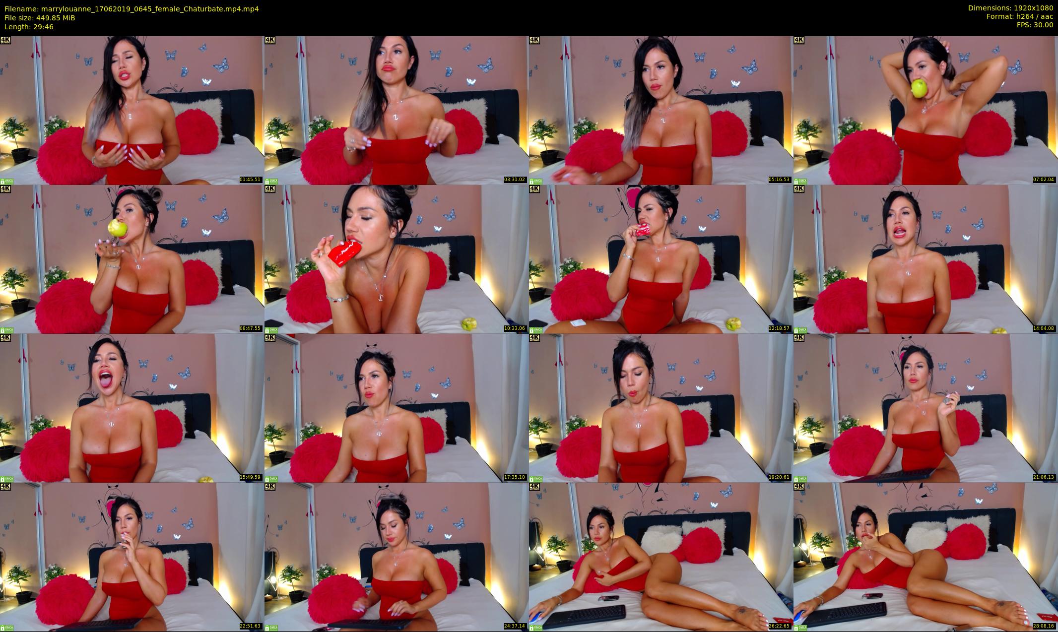 marrylouanne — 30 minute Chaturbate female cam show recording, 1080p, Jun 17, 2019