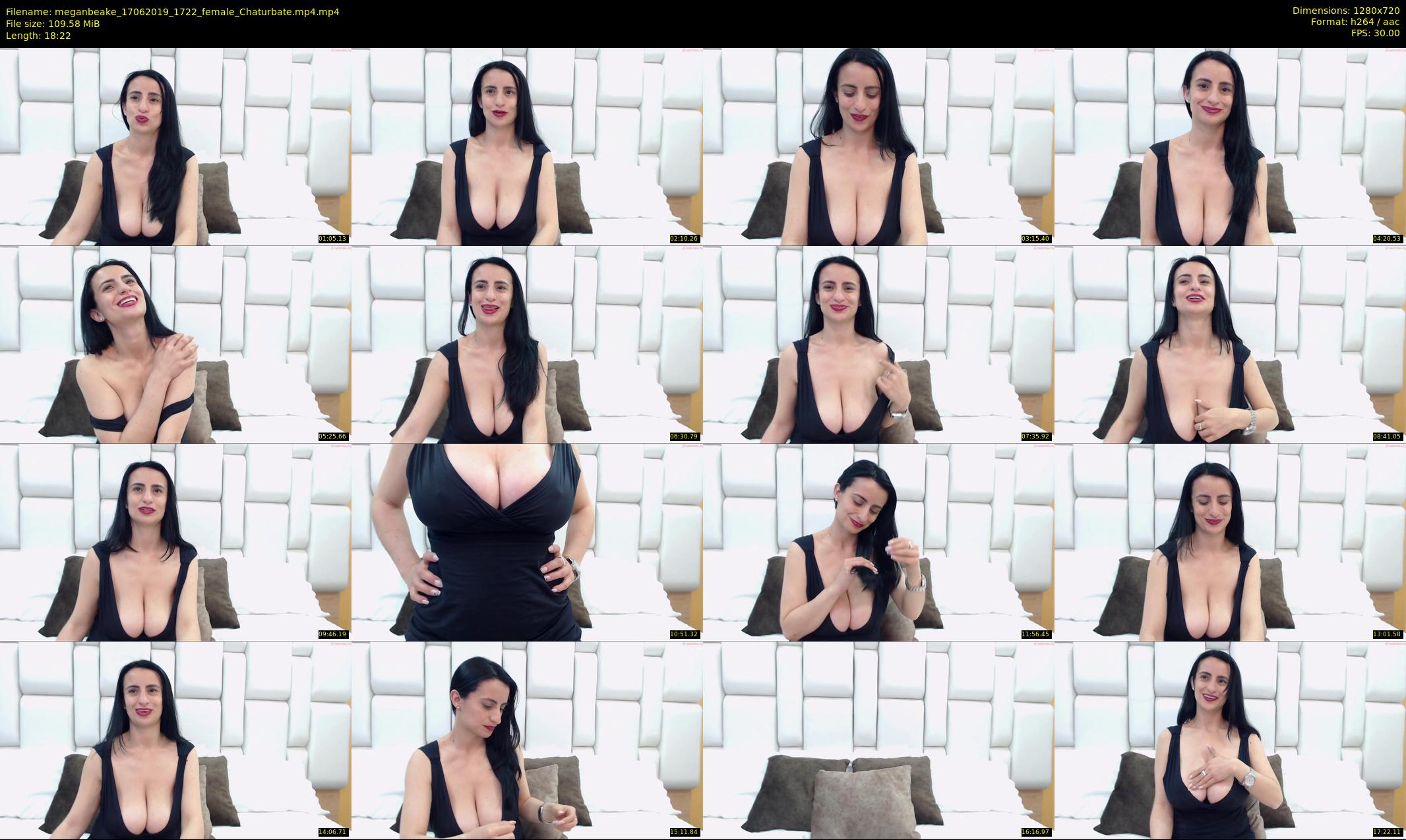 meganbeake — 19 minute Chaturbate female cam show recording, 720p, Jun 17, 2019