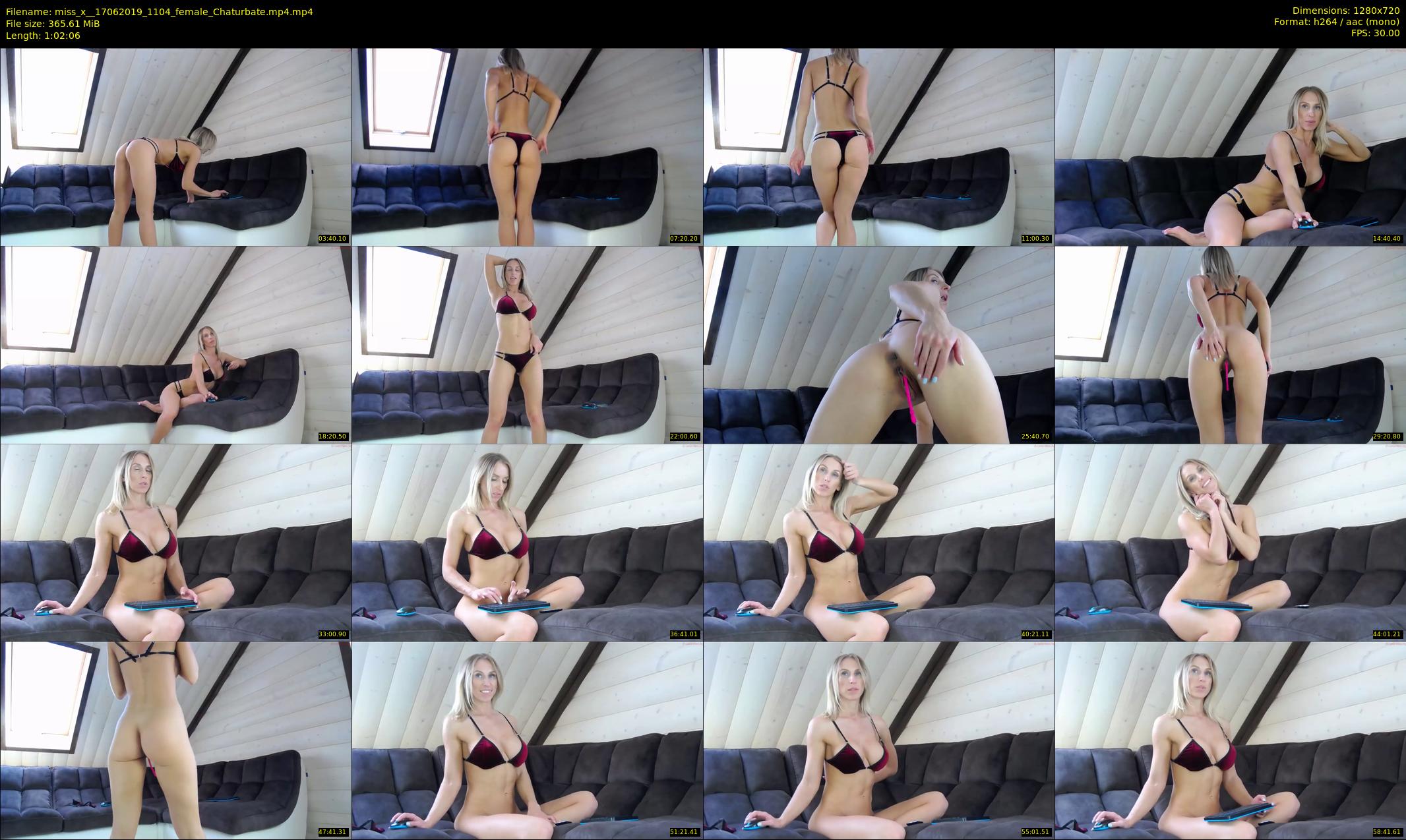 miss_x_ — 63 minute Chaturbate female cam show recording, 720p, Jun 17, 2019
