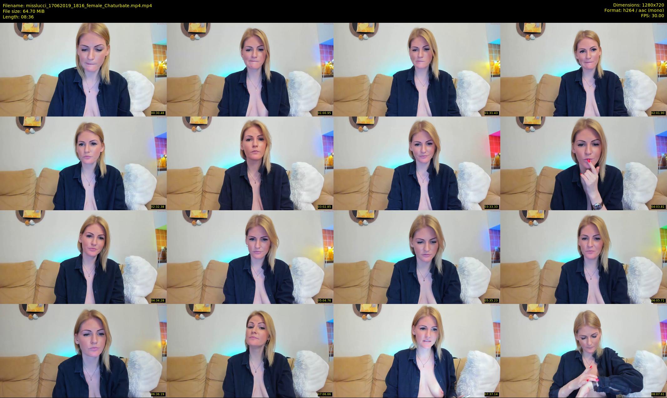misslucci — 9 minute Chaturbate female cam show recording, 720p, Jun 17, 2019