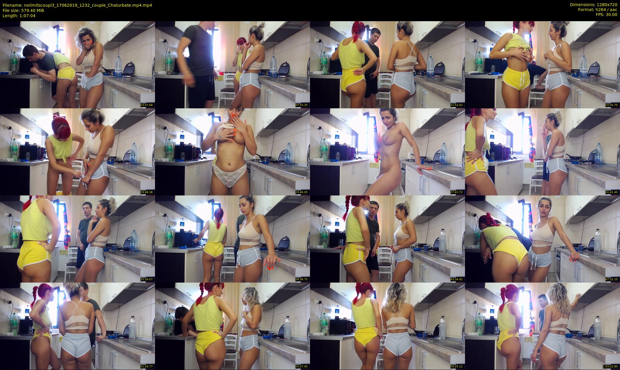 nolimitscoupl3 — 68 minute Chaturbate couple cam show recording, 720p, Jun 17, 2019