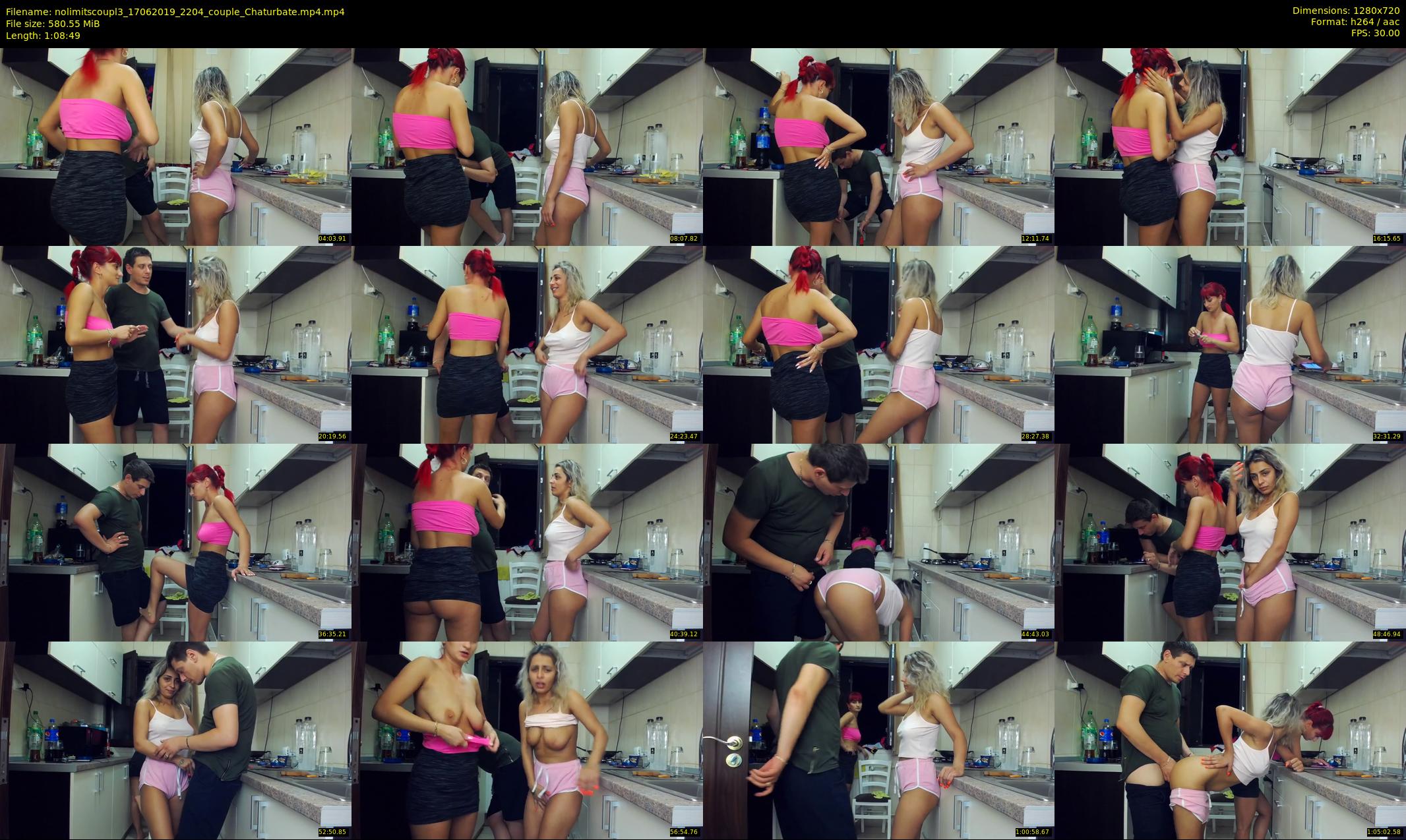 nolimitscoupl3 — 69 minute Chaturbate couple cam show recording, 720p, Jun 17, 2019