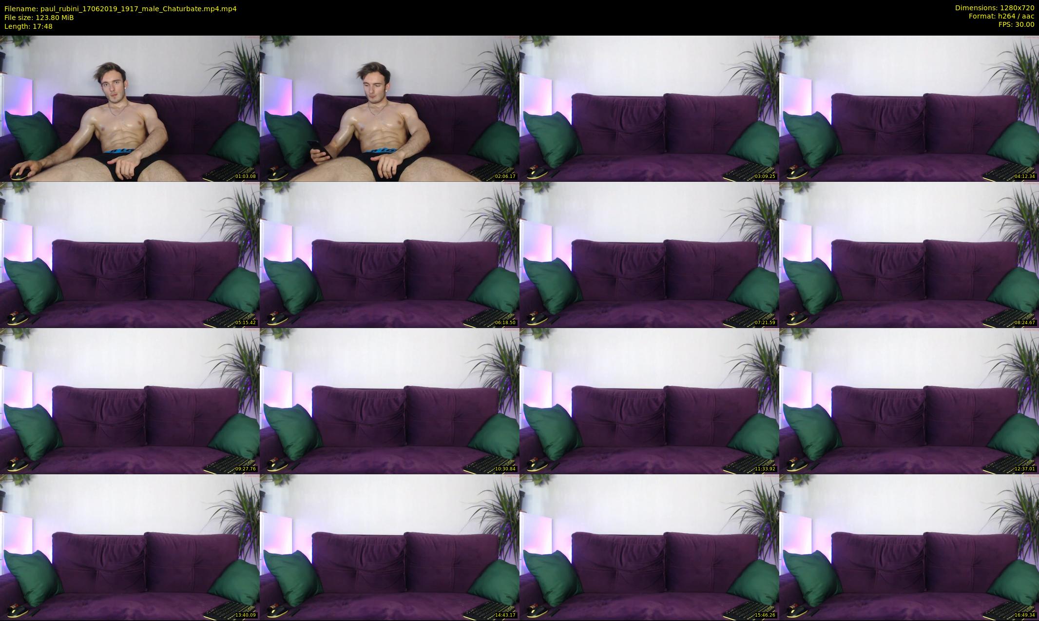 paul_rubini — 18 minute Chaturbate male cam show recording, 720p, Jun 17, 2019