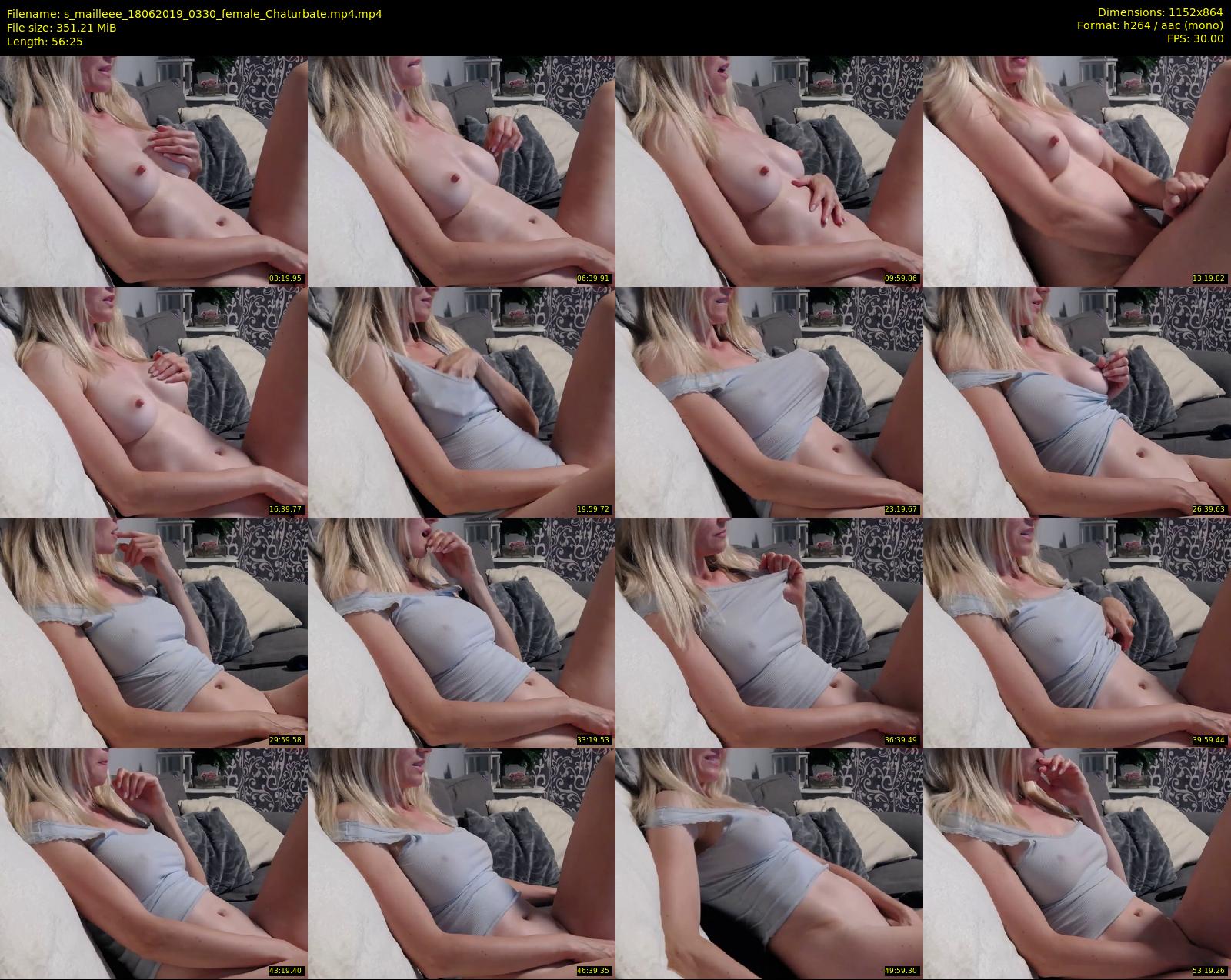 s_mailleee — 57 minute Chaturbate female cam show recording, 720p, Jun 18, 2019