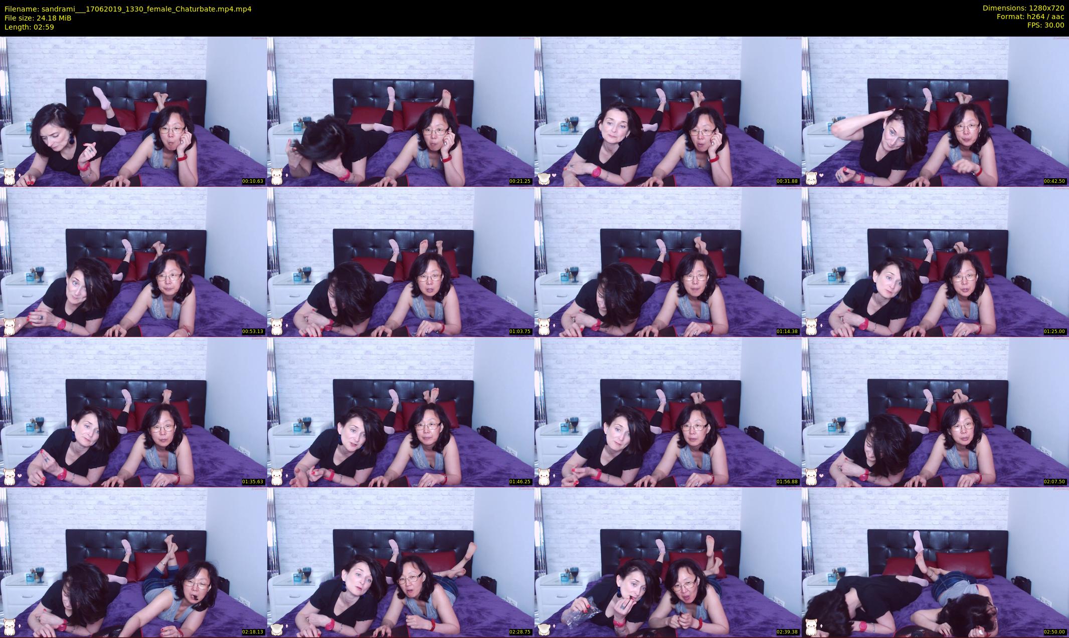 sandrami__ — 3 minute Chaturbate female cam show recording, 720p, Jun 17, 2019