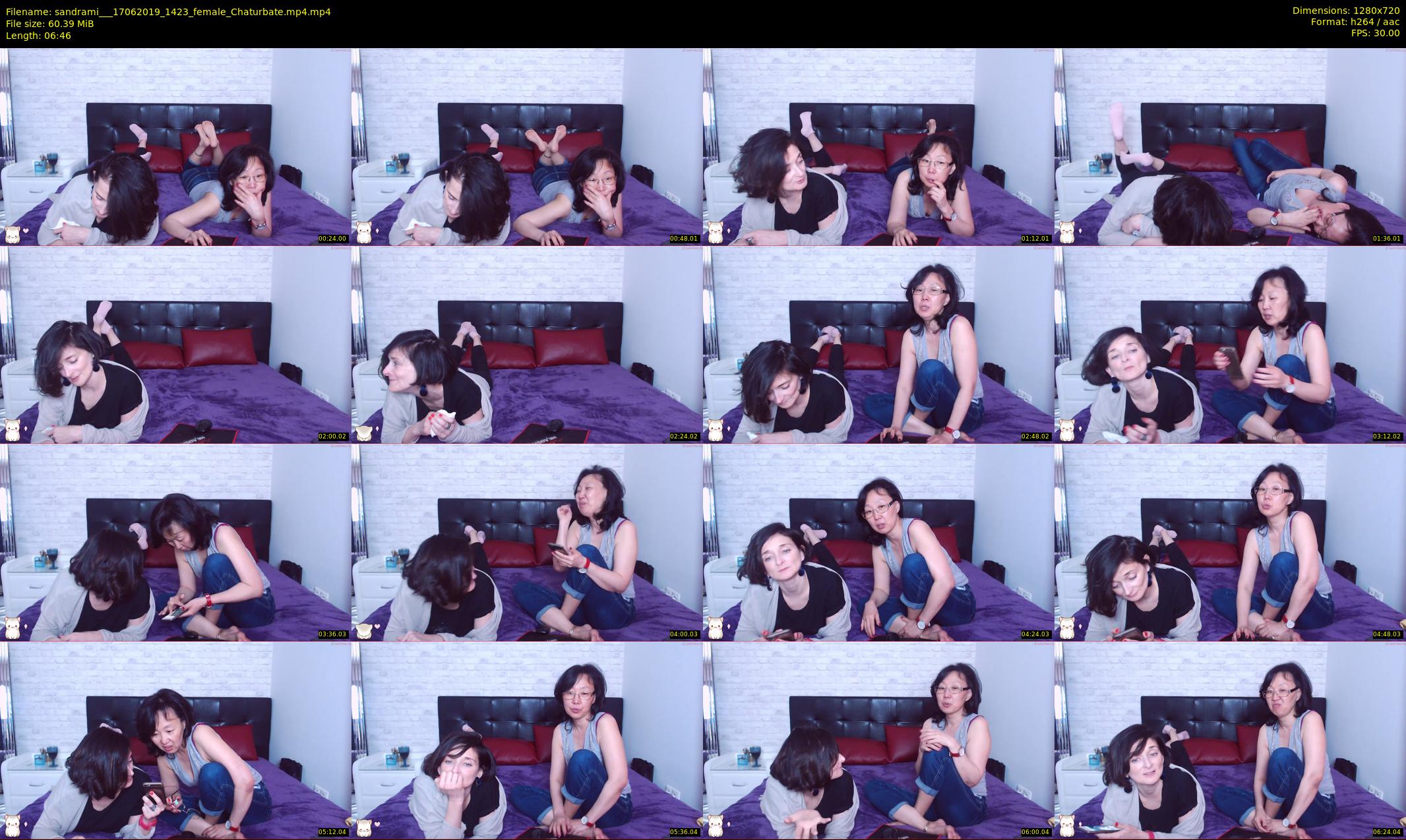 sandrami__ — 7 minute Chaturbate female cam show recording, 720p, Jun 17, 2019